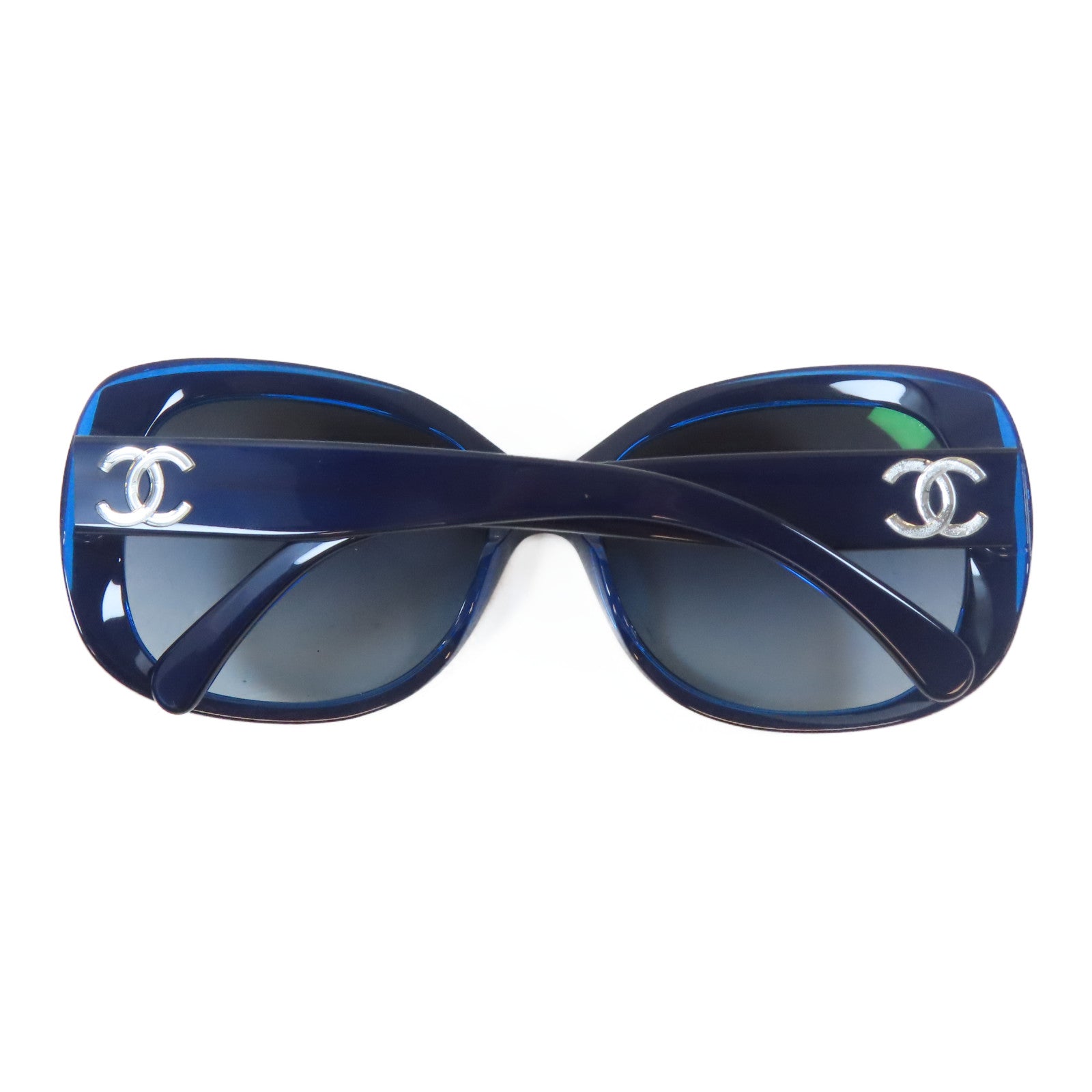 CHANEL PVC Sunglasses太陽眼鏡紫色/藍色
