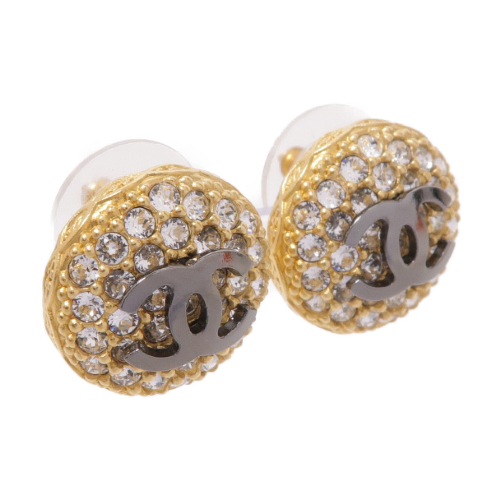 CHANEL 金屬Earrings耳環金色/銀色/透明