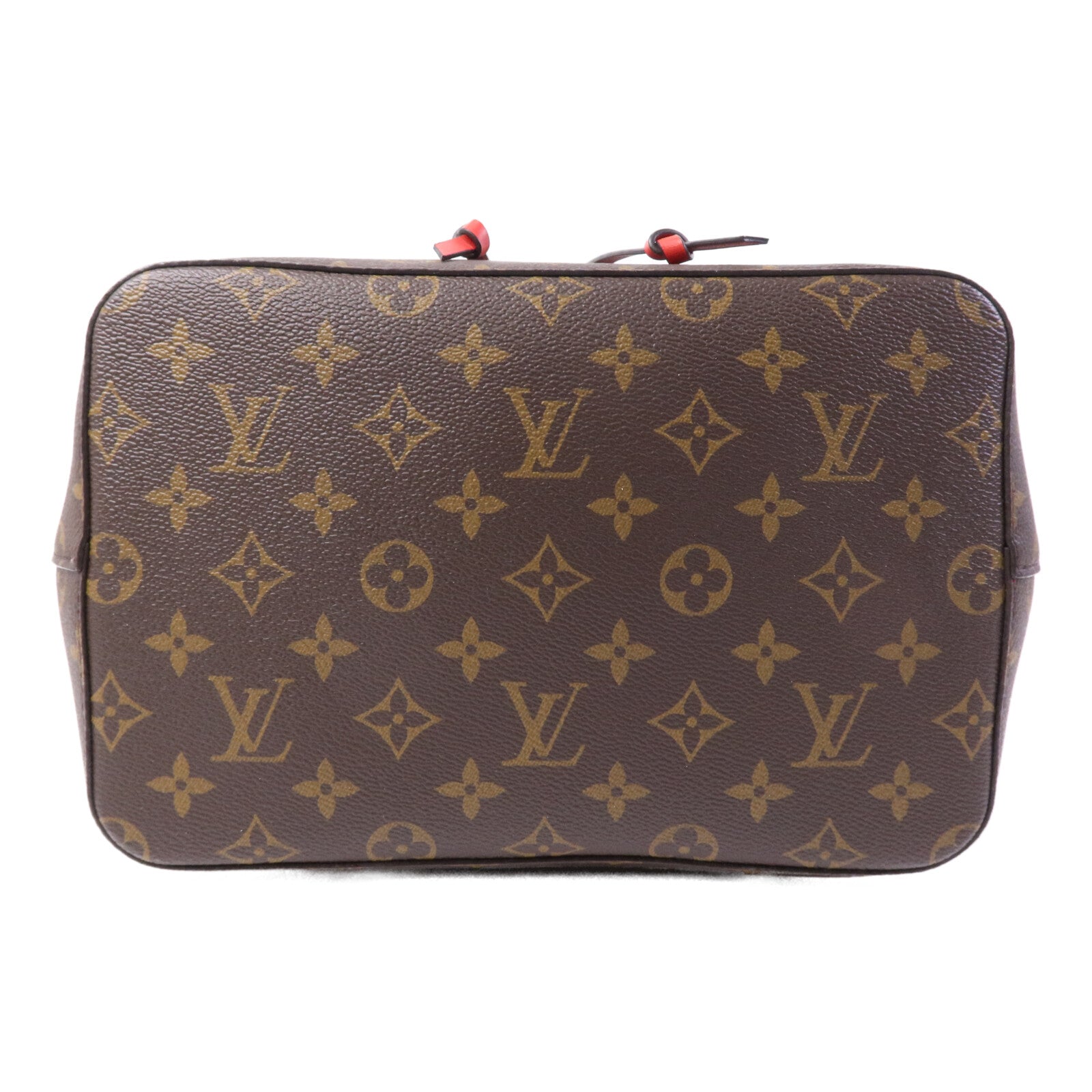 LOUIS VUITTON Monogram Neo Noe Bucket Bag金扣肩背袋Coquelicot