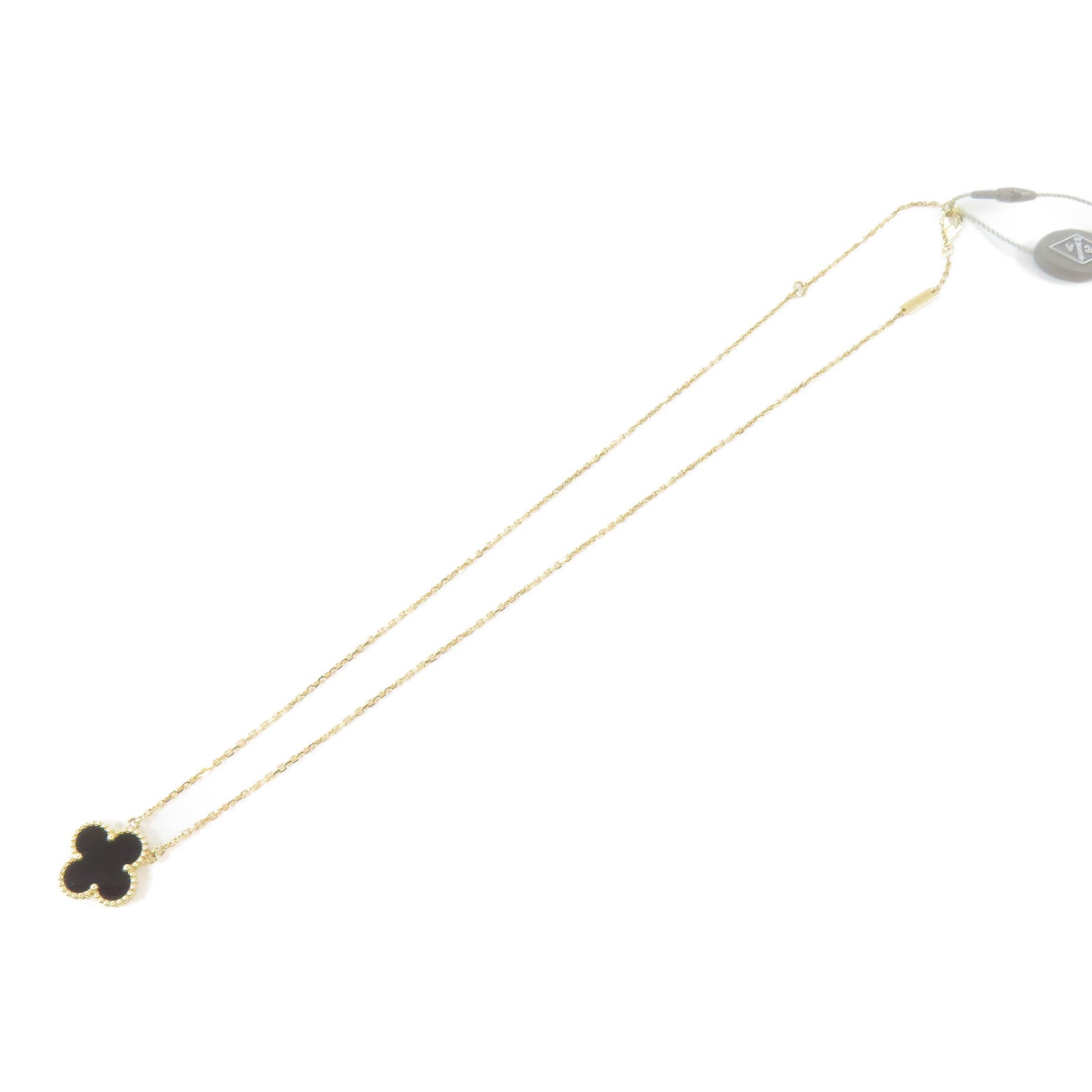 Van Cleef & Arpels 18K黃金Vintage Alhambra項鍊#42cm