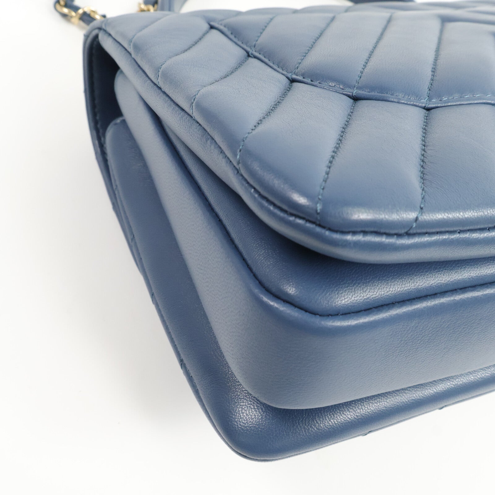 CHANEL 羊皮皮革2 Way Shoulder Bag鏈帶手挽肩背兩用袋