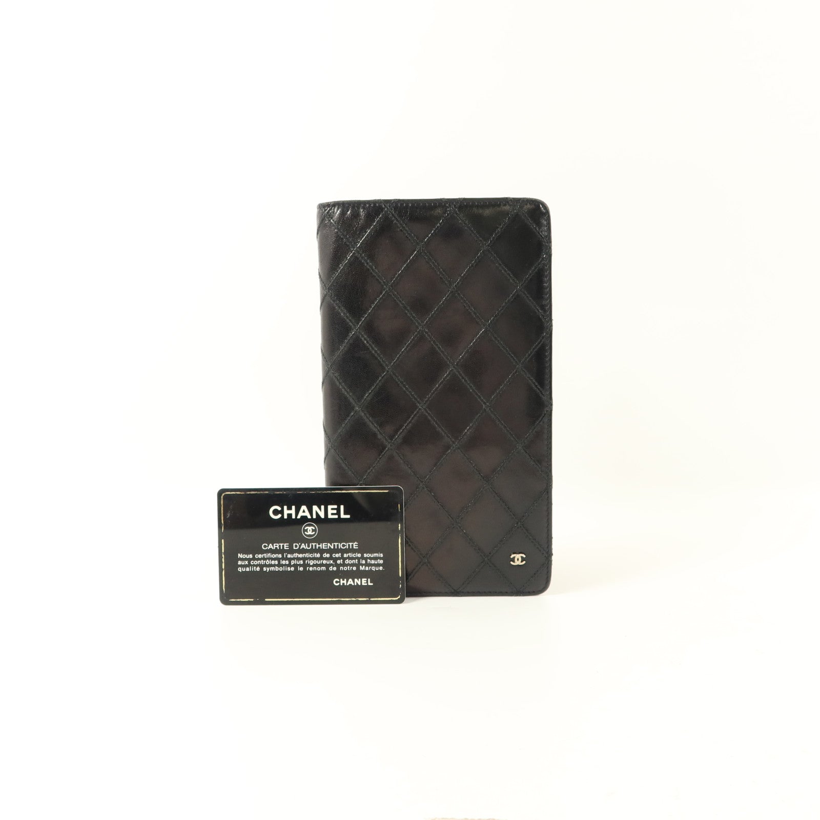 CHANEL 牛皮皮革Vintage Long Wallet長錢包