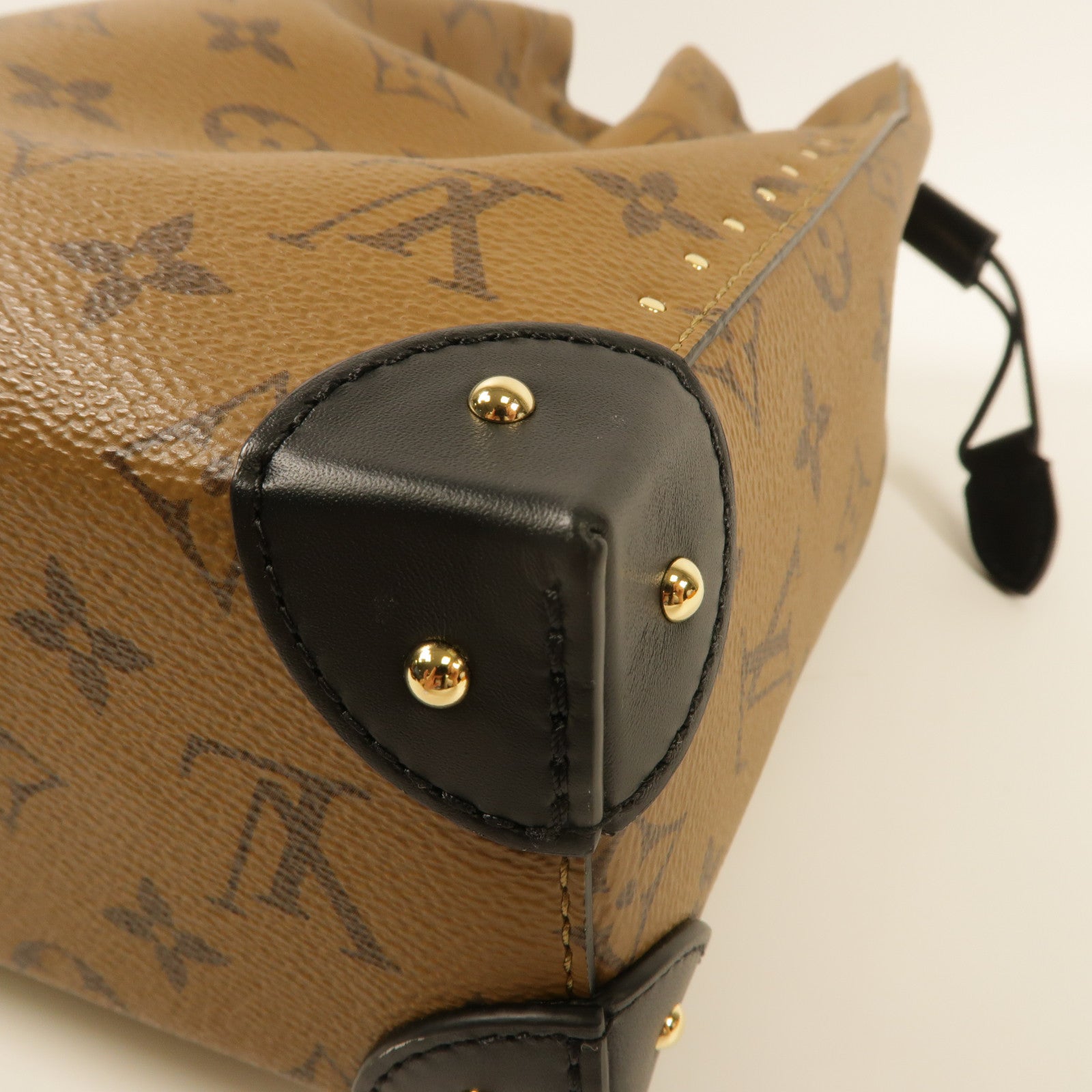 LOUIS VUITTON Monogram Reverse Noe Trunk PM手挽肩背兩用袋