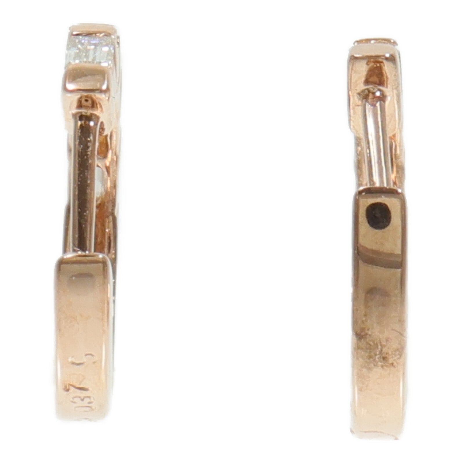 JEWELRY 18K玫瑰金Diamond Earrings鑽石耳環