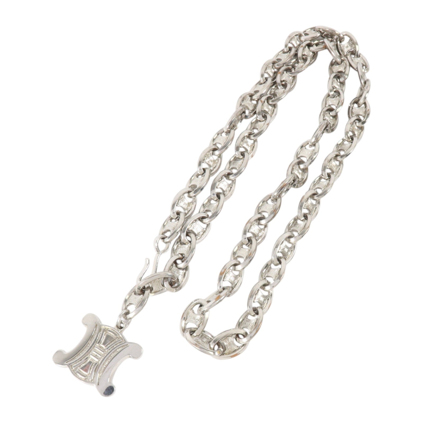 CELINE 金屬Chain Belt銀扣鏈腰帶