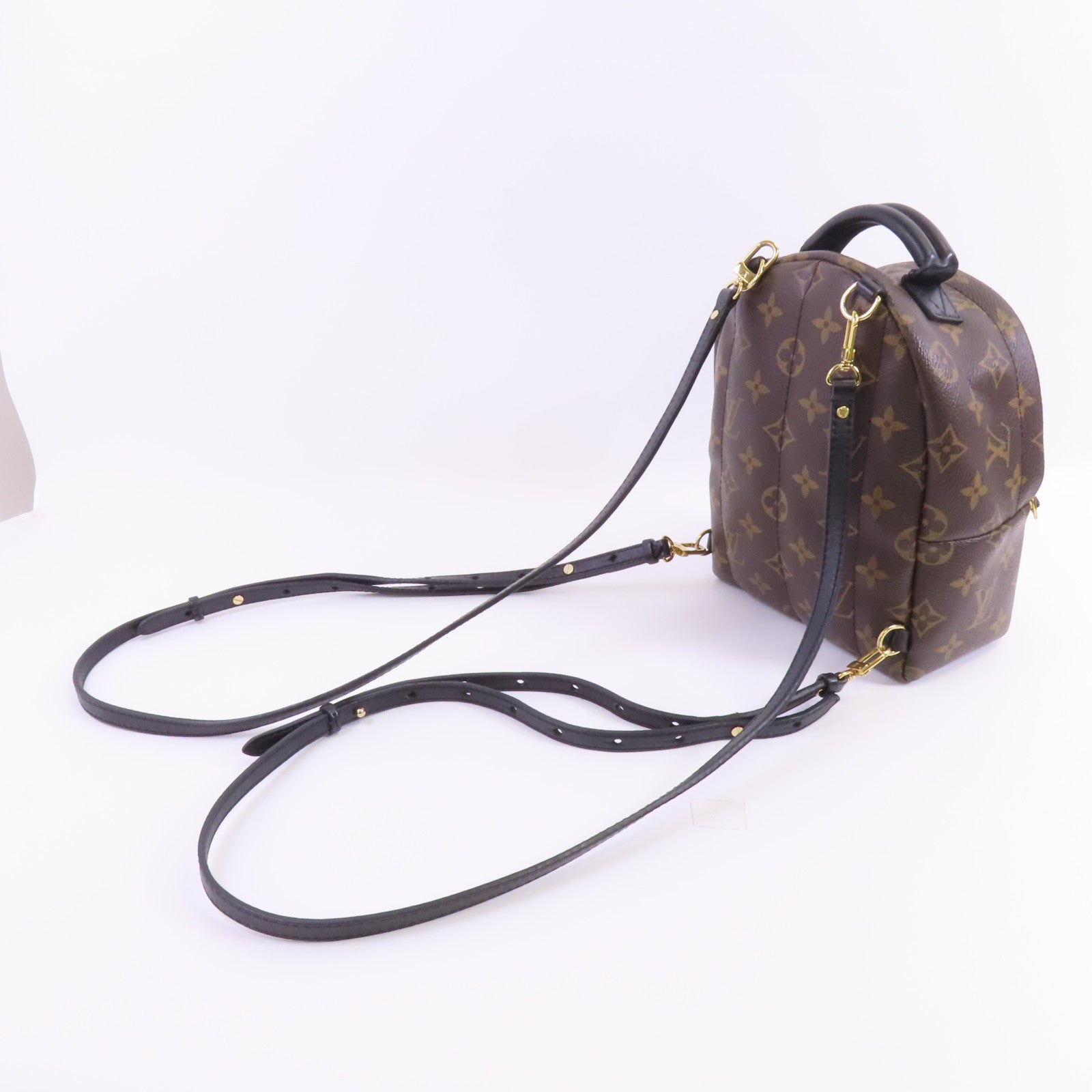 LOUIS VUITTON Monogram Palm Springs PM Backpack金扣背包