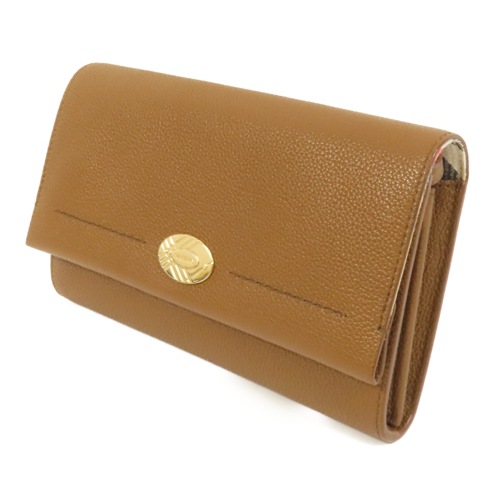 BURBERRY 牛皮皮革Shoulder Bag金扣肩背袋