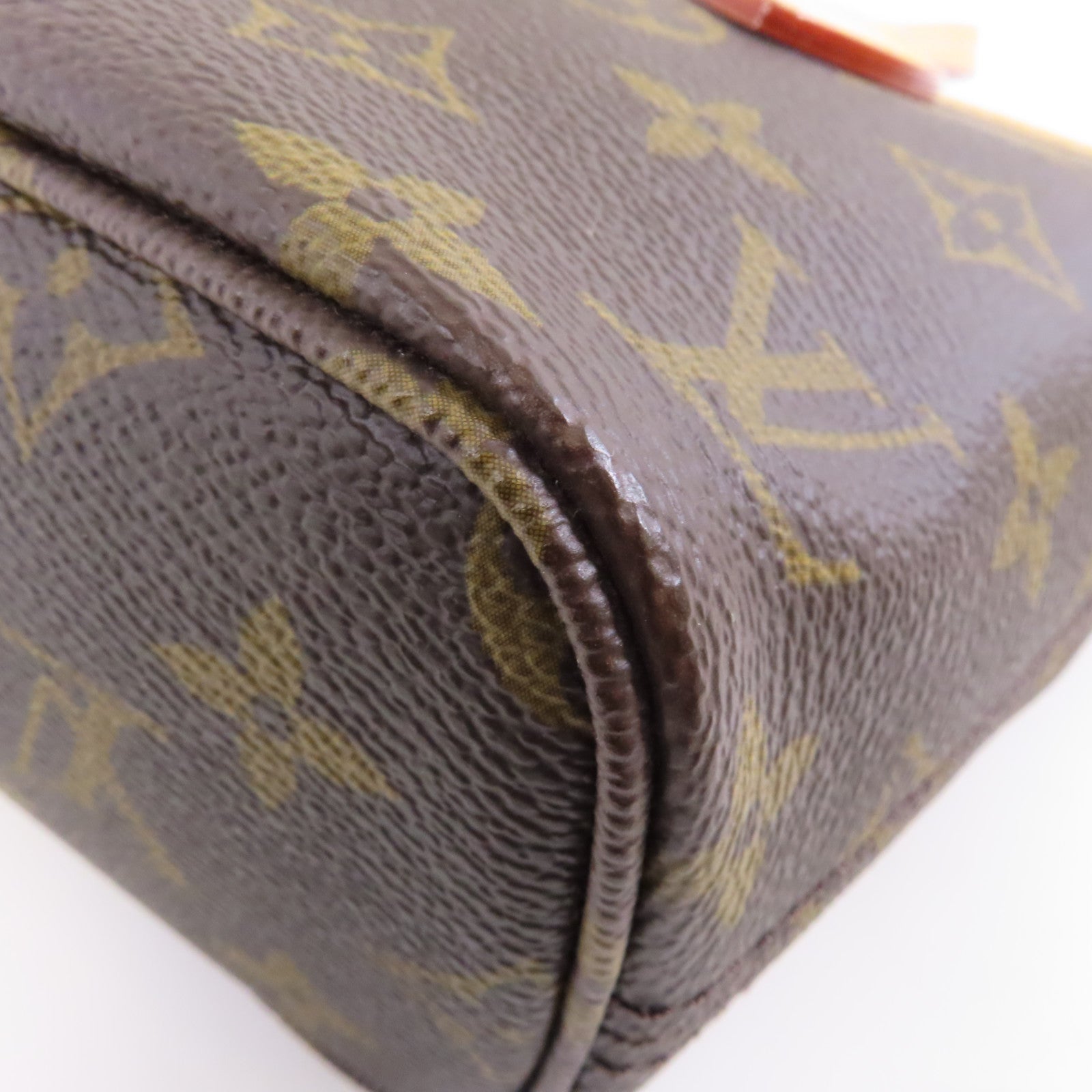LOUIS VUITTON Monogram Neverfull BB金扣手挽肩背兩用袋棕色