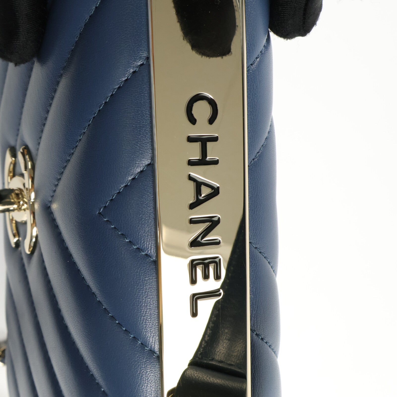 CHANEL 羊皮皮革2 Way Shoulder Bag鏈帶手挽肩背兩用袋
