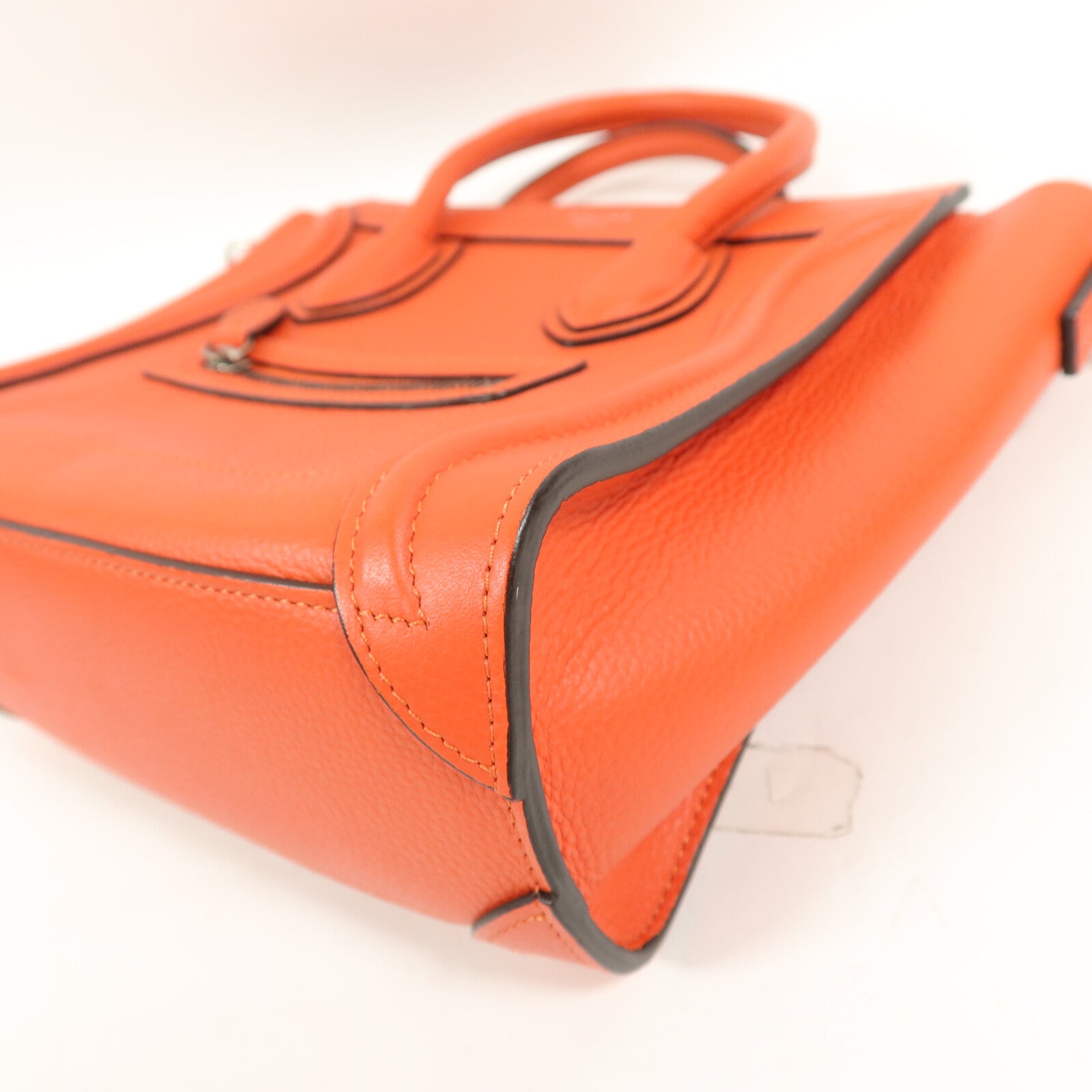 CELINE 牛皮皮革Nano Luggage手挽肩背兩用袋