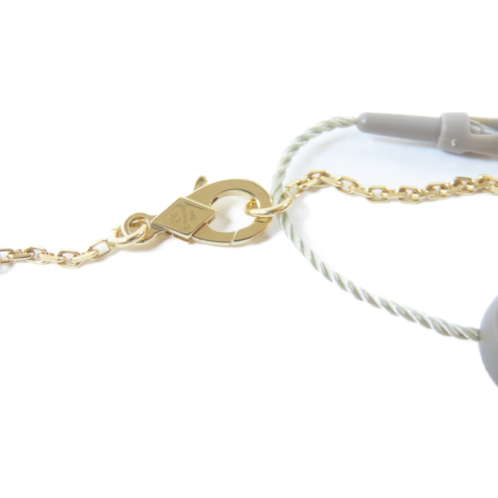 Van Cleef & Arpels 18K黃金Vintage Alhambra項鍊#42cm
