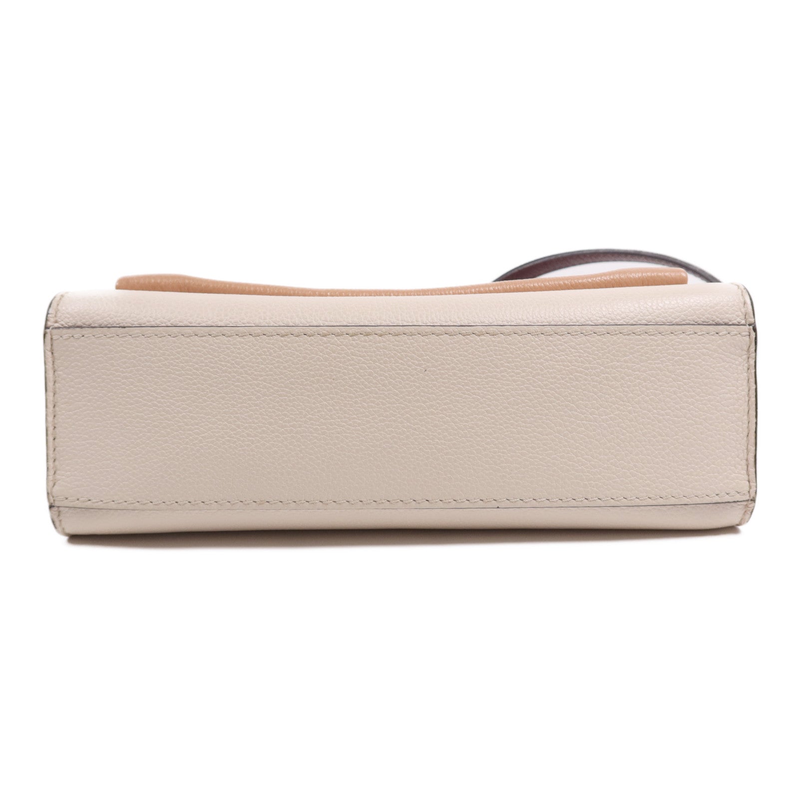 LOUIS VUITTON 牛皮皮革My Lock Me銀扣鏈帶肩背袋