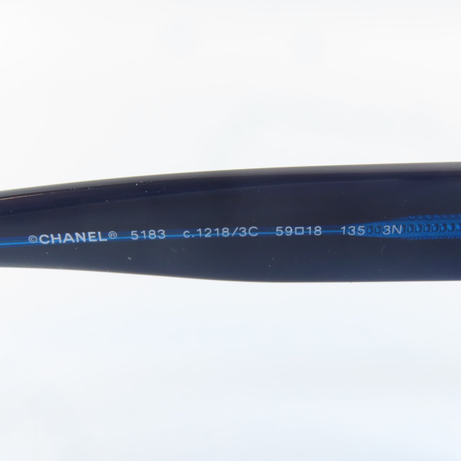 CHANEL PVC Sunglasses太陽眼鏡紫色/藍色