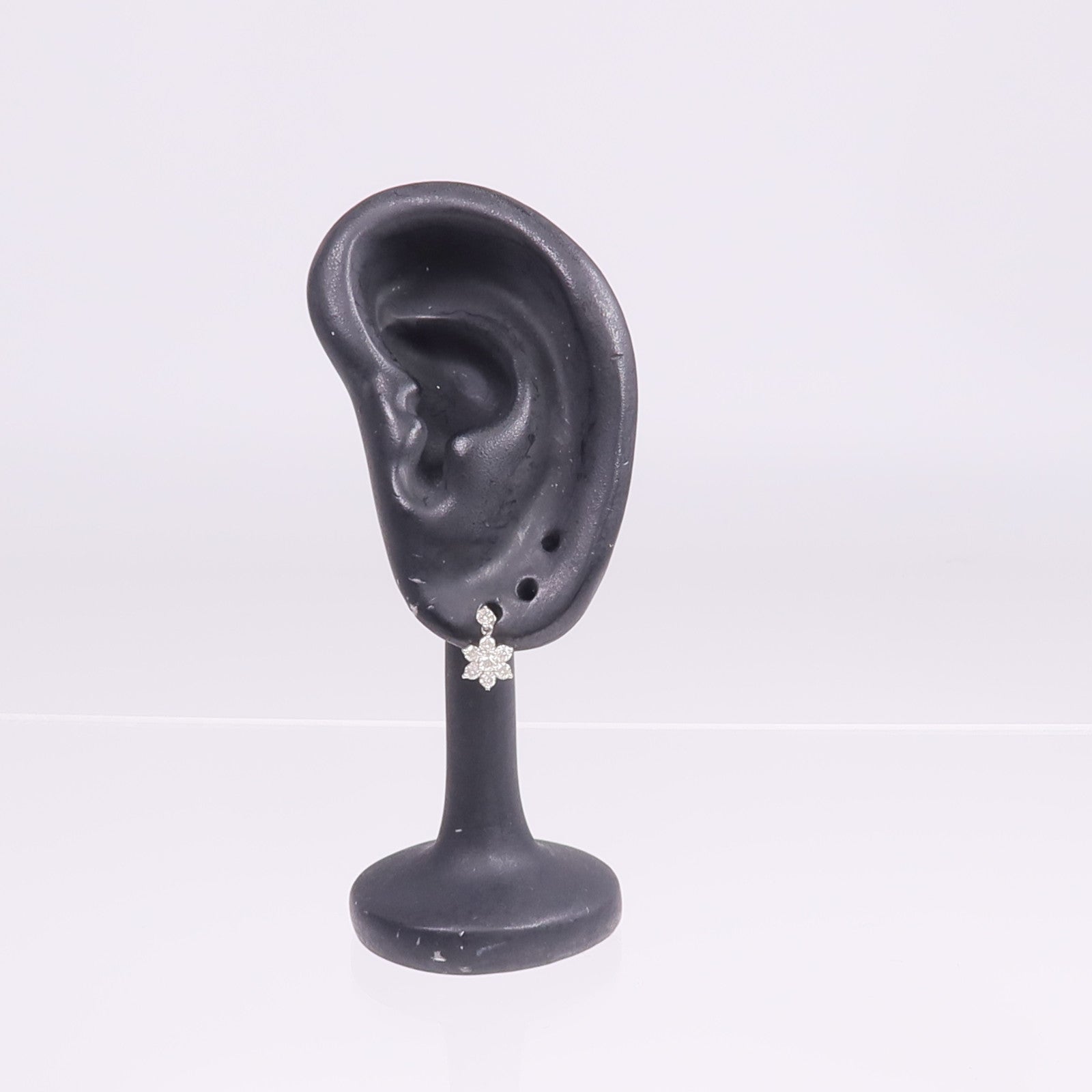 JEWELRY 【激減優惠】PT900/PT950鉑金/18K白金Diamond Earrings鑽石耳環