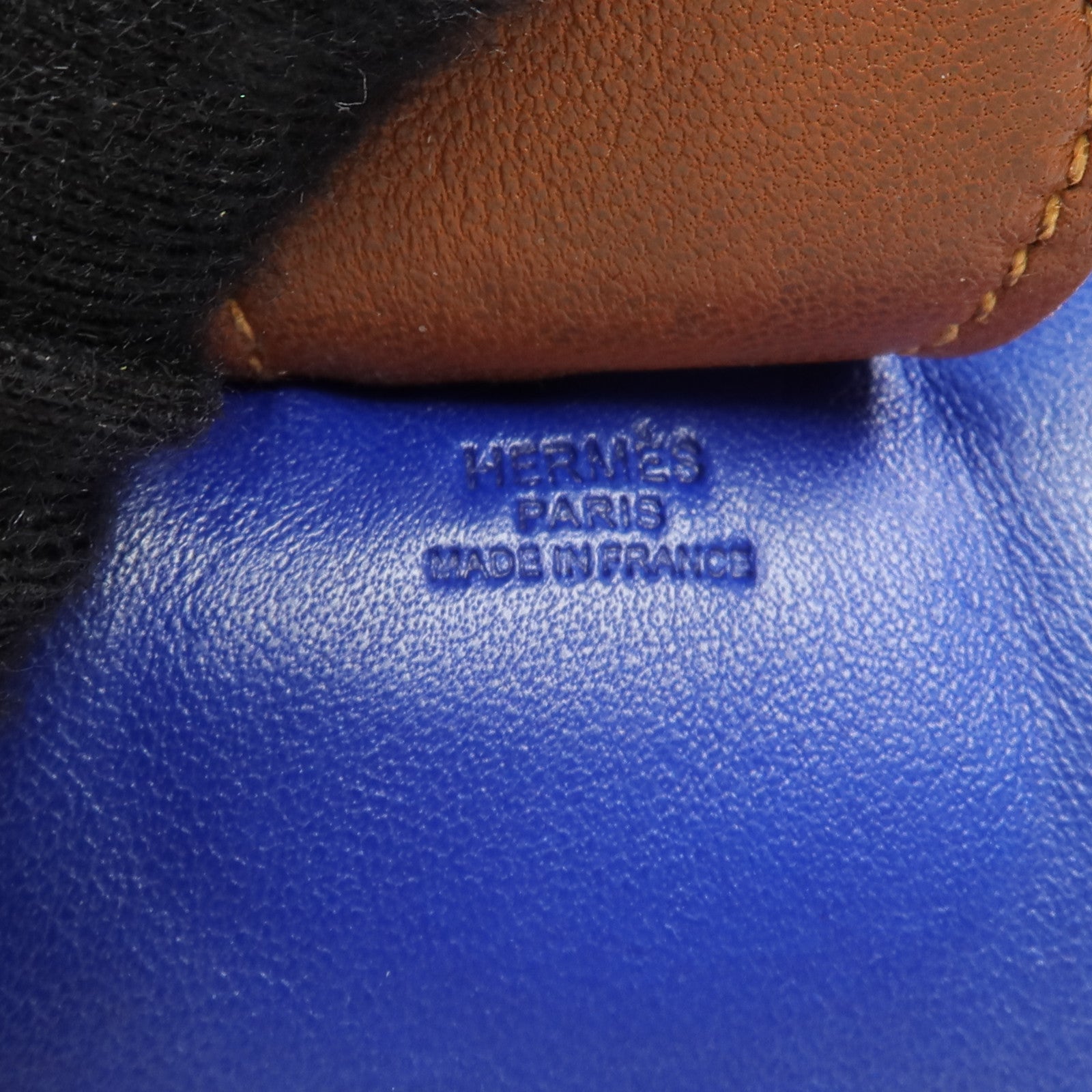 HERMES Milo皮革Rodeo MM掛飾