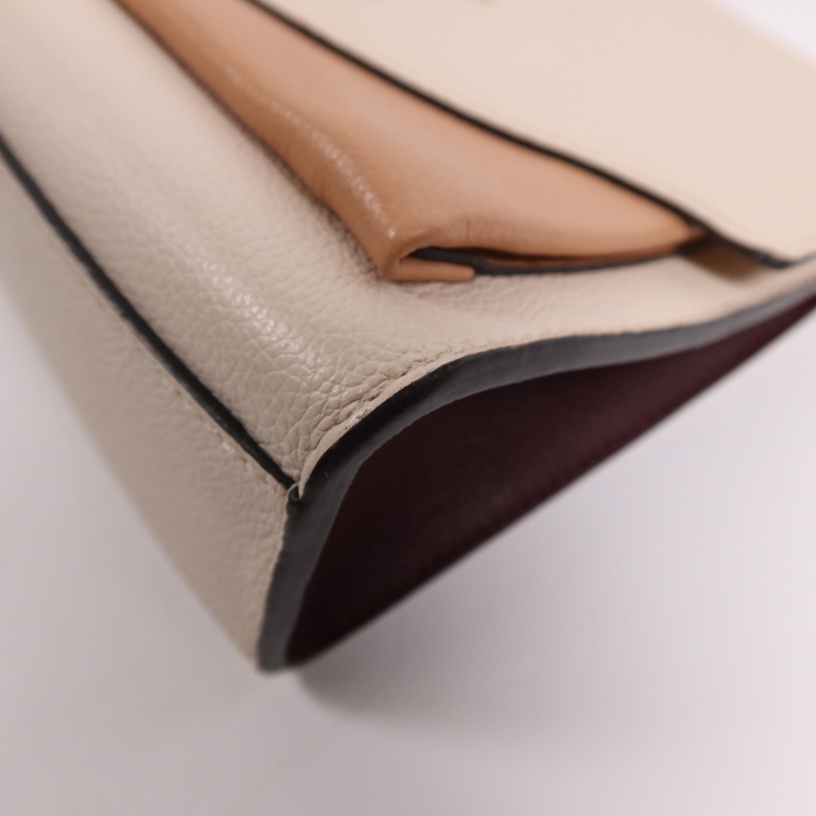 LOUIS VUITTON 牛皮皮革My Lock Me銀扣鏈帶肩背袋