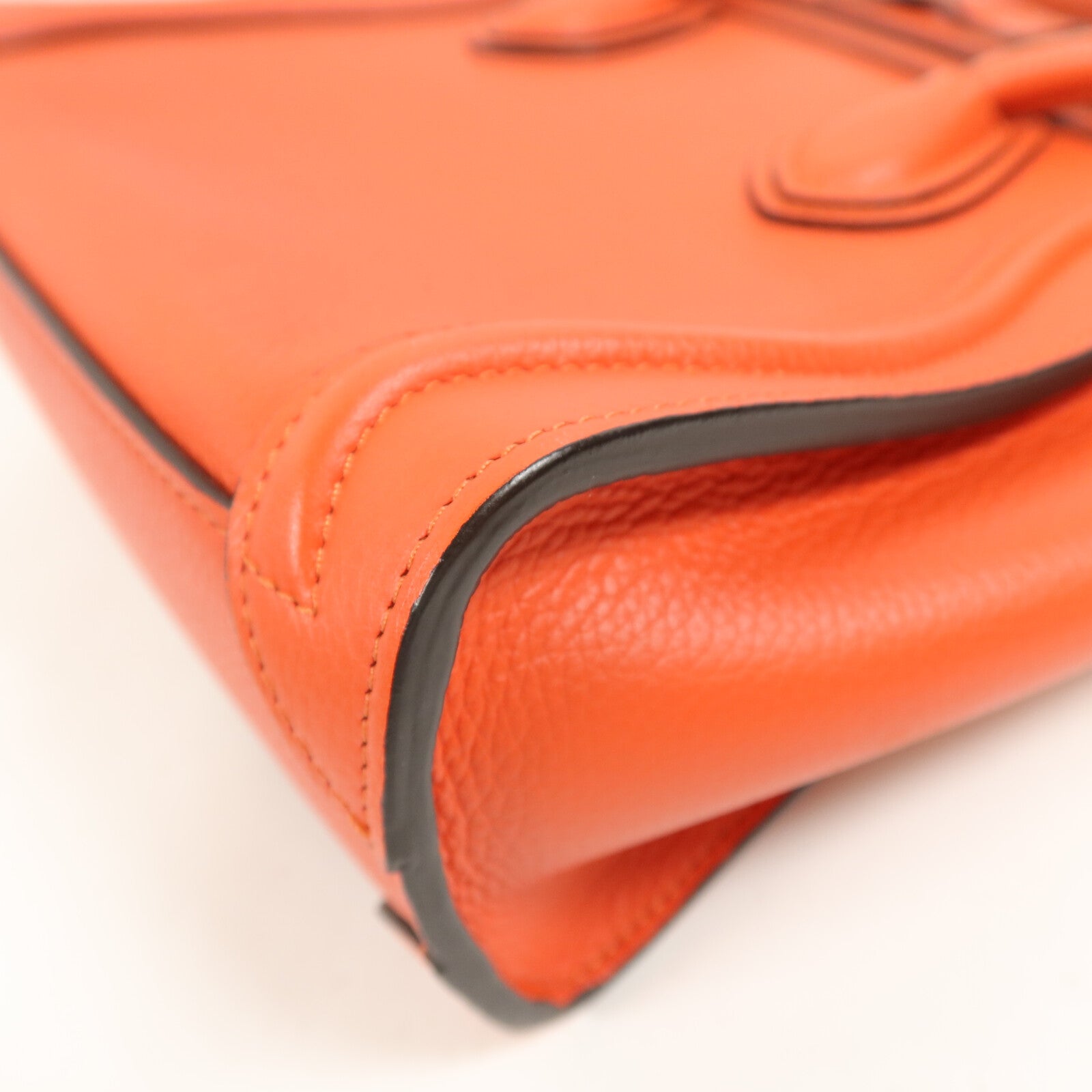 CELINE 牛皮皮革Nano Luggage手挽肩背兩用袋