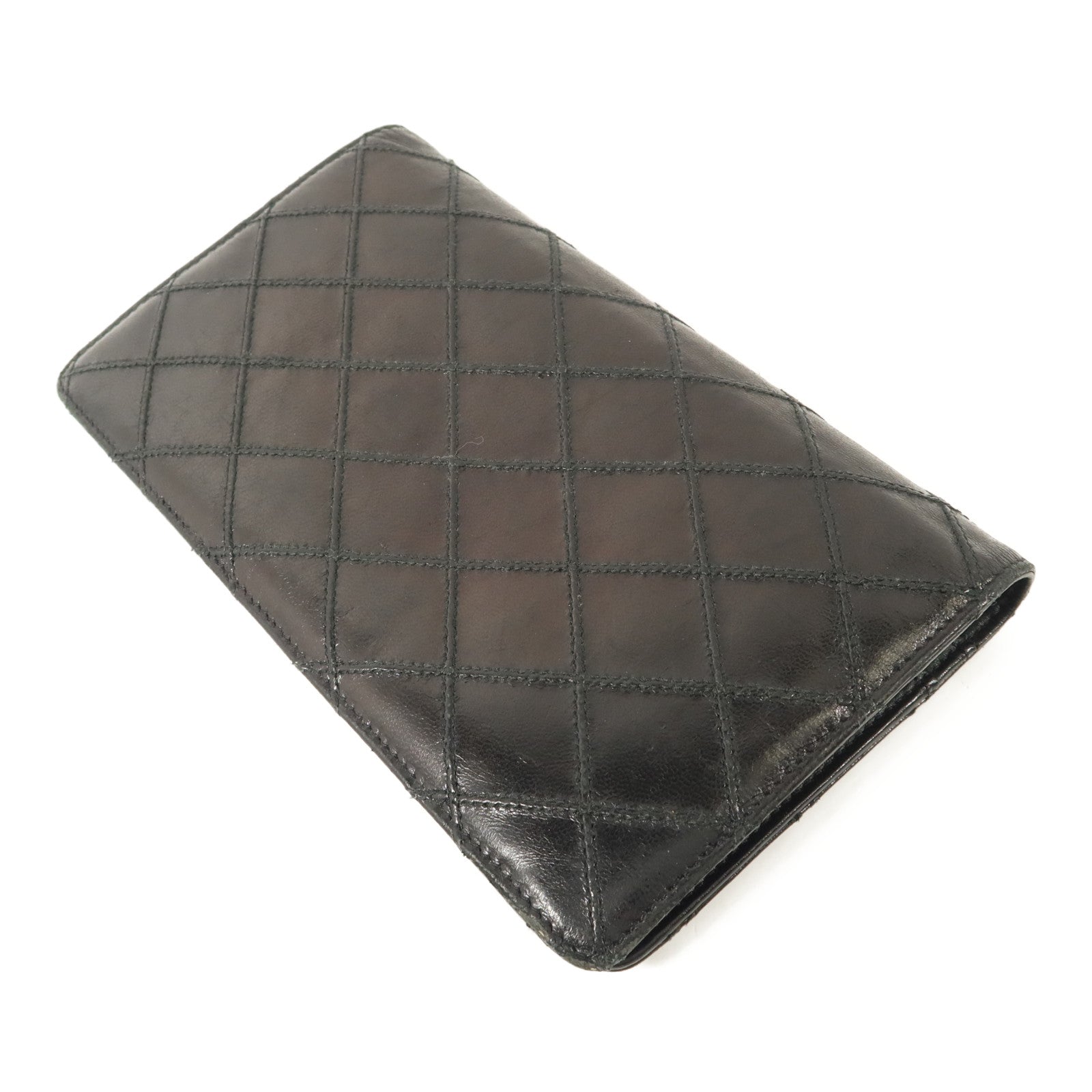 CHANEL 牛皮皮革Vintage Long Wallet長錢包