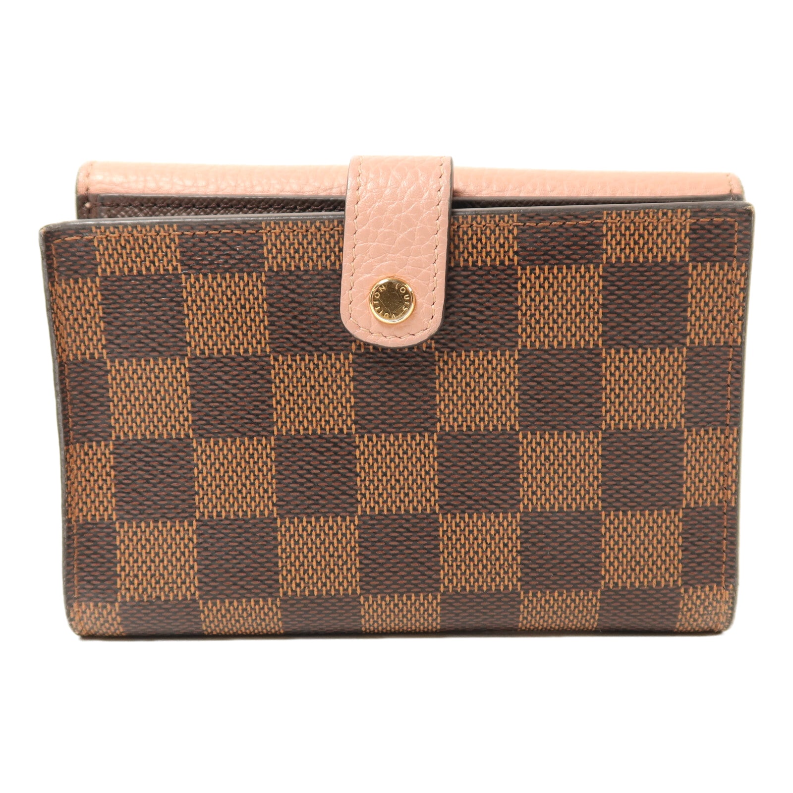 LOUIS VUITTON Damier Portefeuille Normandy Wallet金扣錢包
