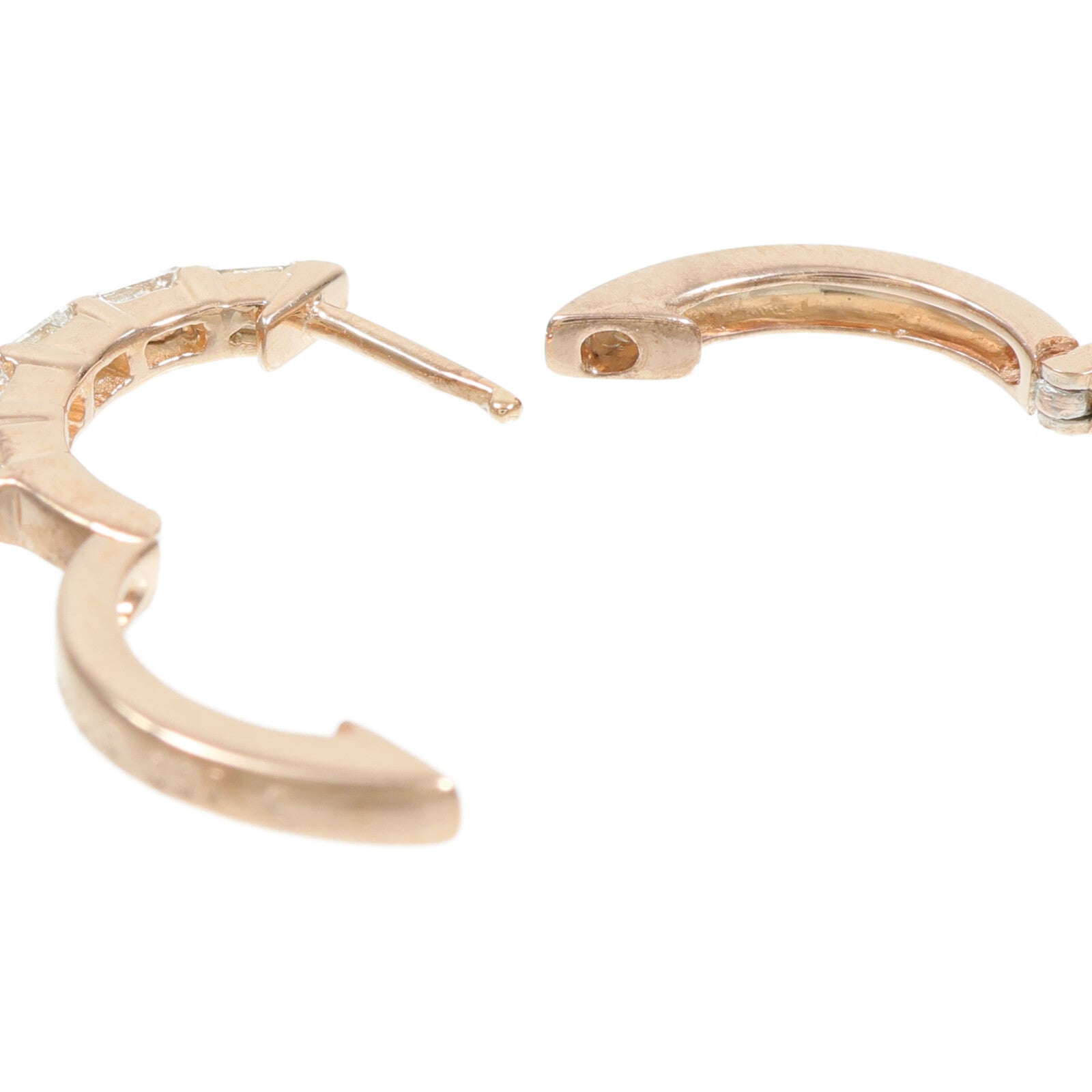 JEWELRY 18K玫瑰金Diamond Earrings鑽石耳環