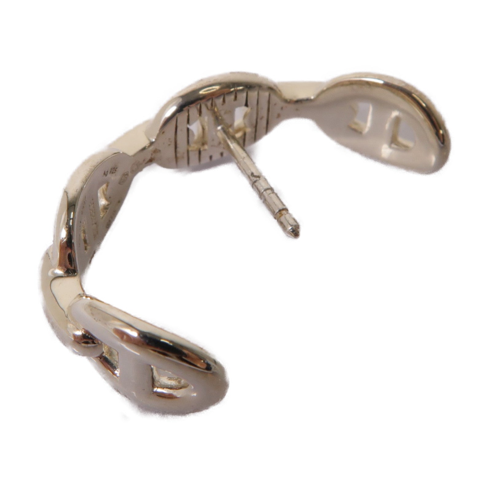 HERMES 925純銀Enchainee Earrings耳環