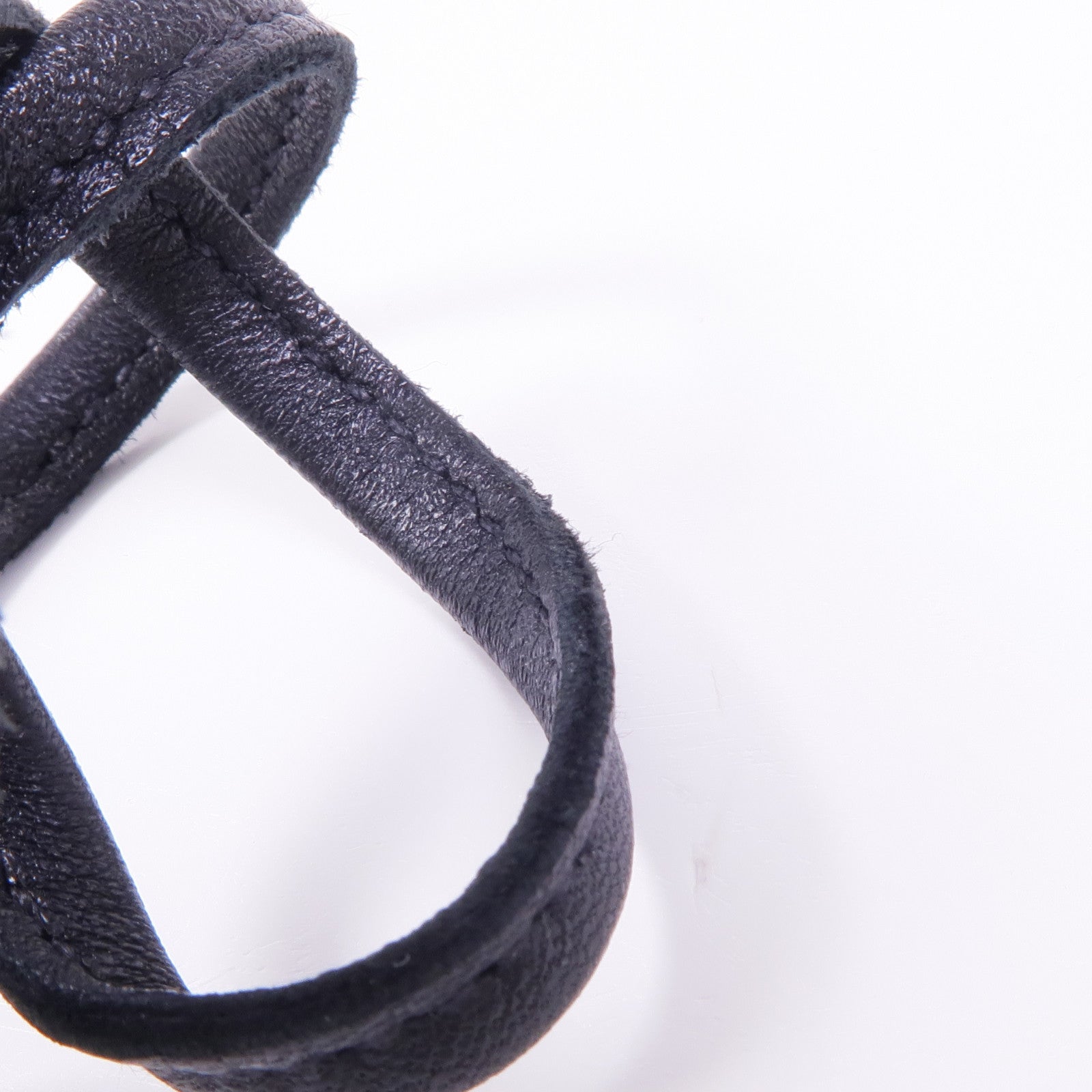 HERMES Milo皮革Rodeo PM掛飾Noir