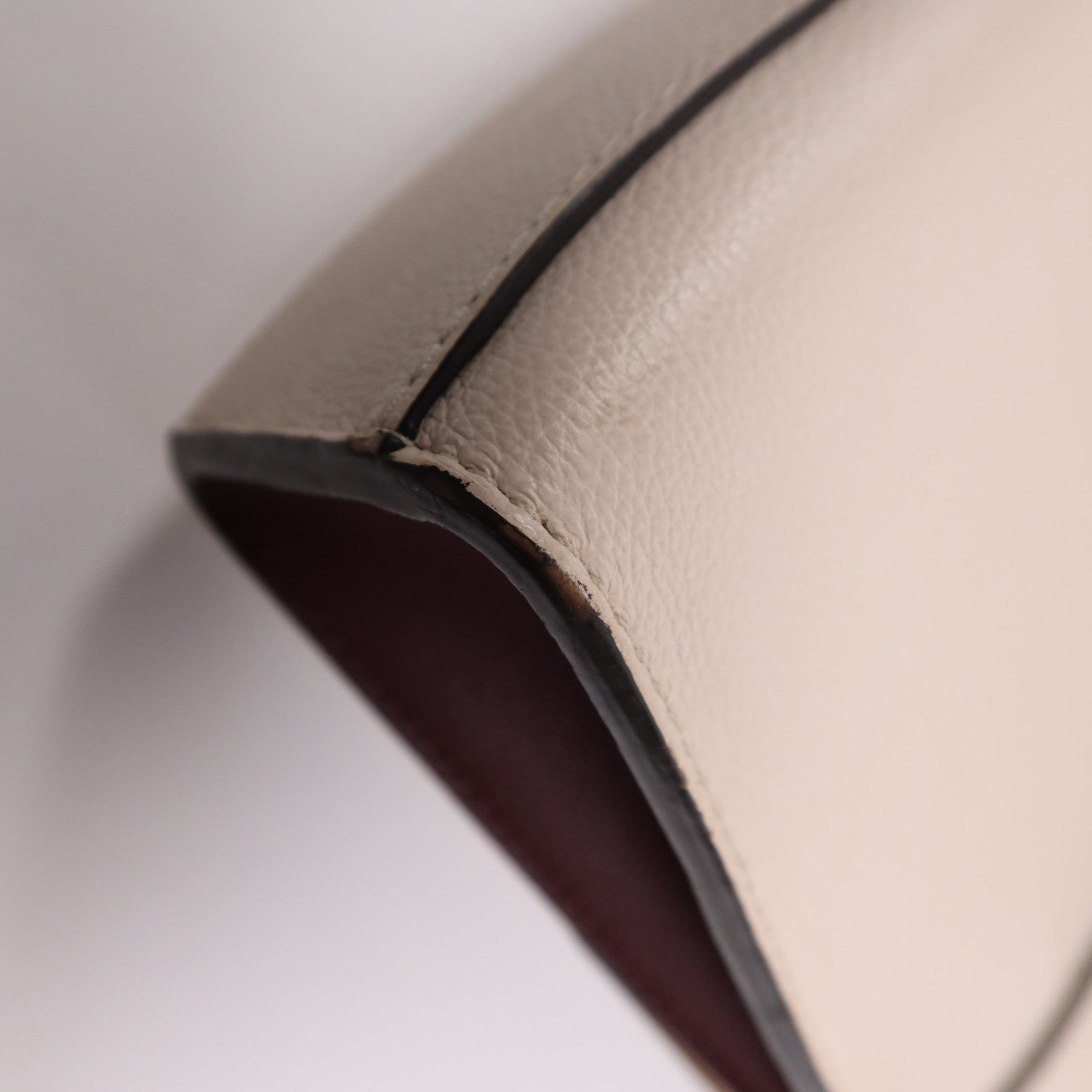 LOUIS VUITTON 牛皮皮革My Lock Me銀扣鏈帶肩背袋