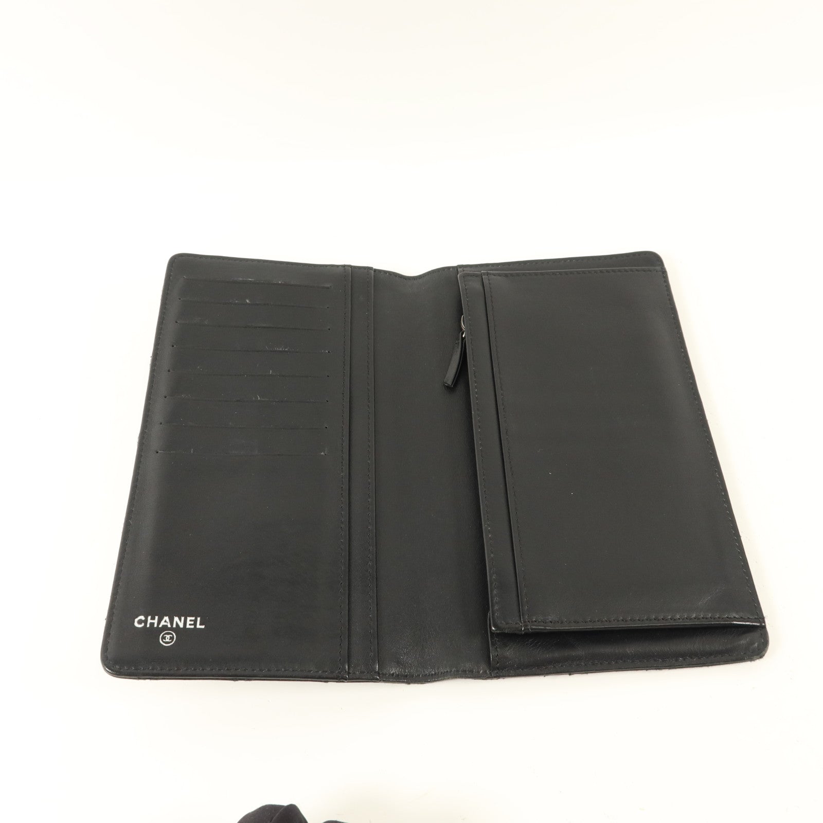 CHANEL 牛皮皮革Vintage Long Wallet長錢包