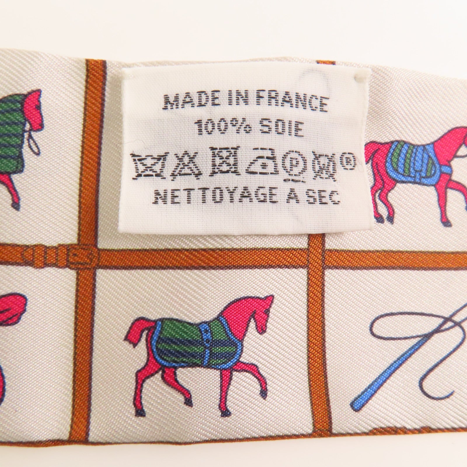 HERMES Twilly Scarf Scarves Silk Multicolor
