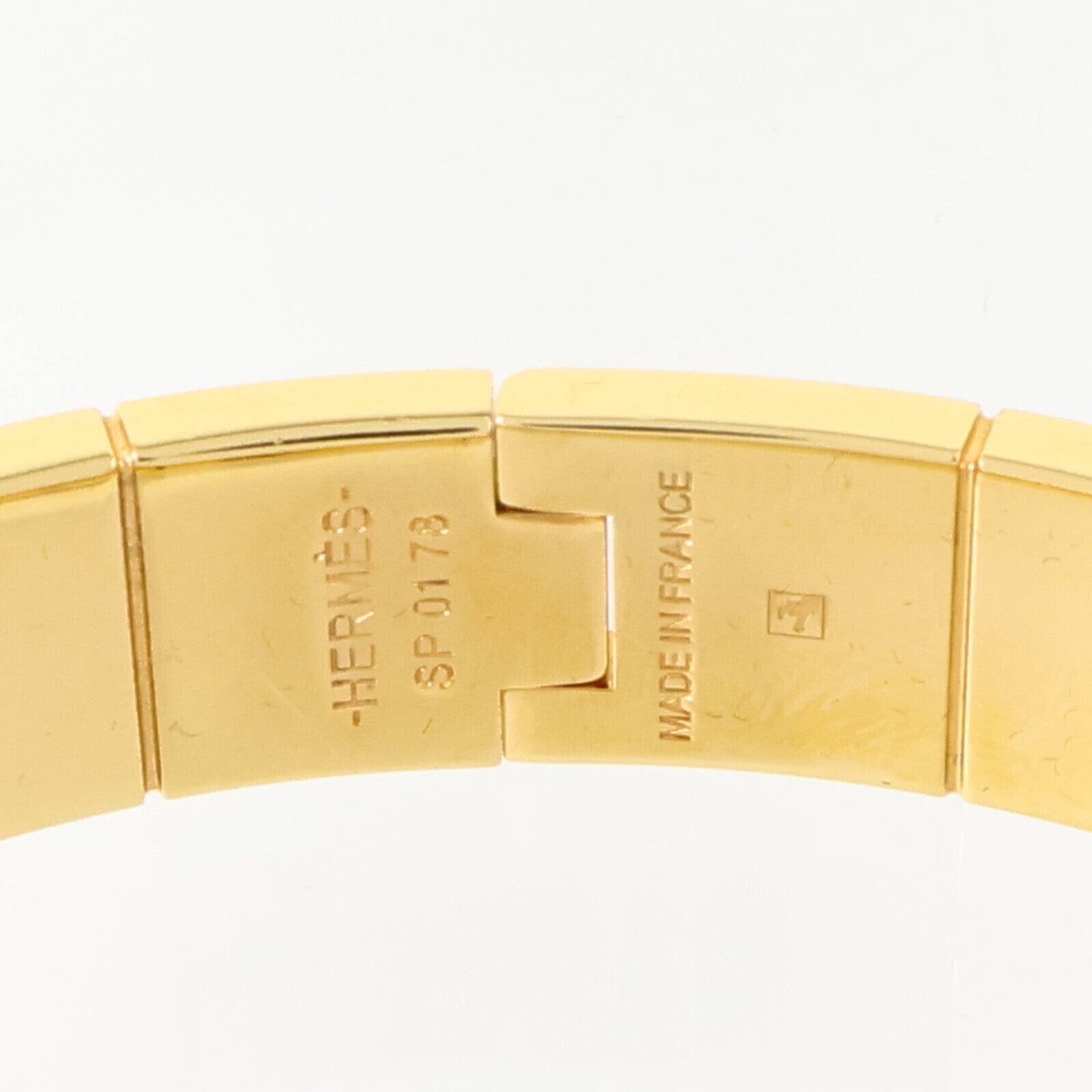 HERMES 金屬/琺瑯Charniere Bracelet手鐲