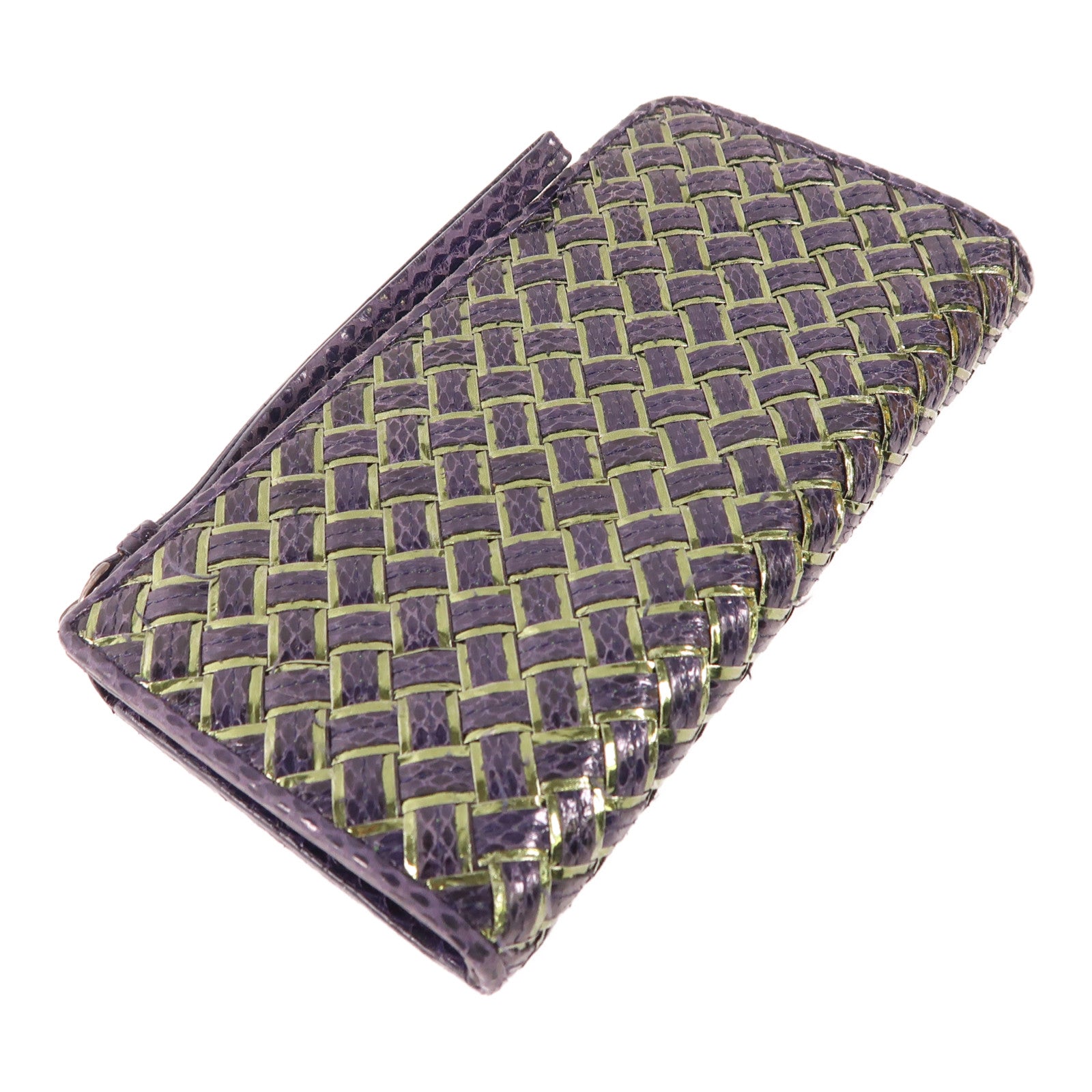 BOTTEGA VENETA 皮革Zipper Long Wallet長錢包