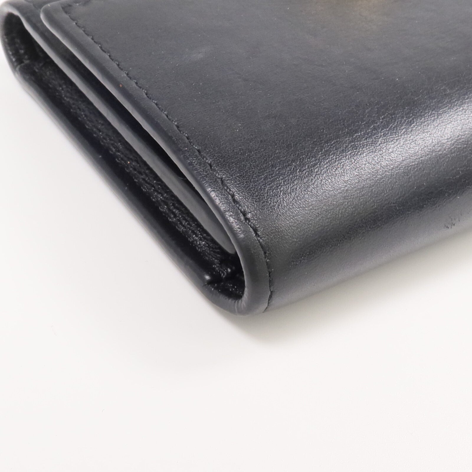 LOEWE 牛皮皮革Pebble Small Vertical Wallet金扣錢包