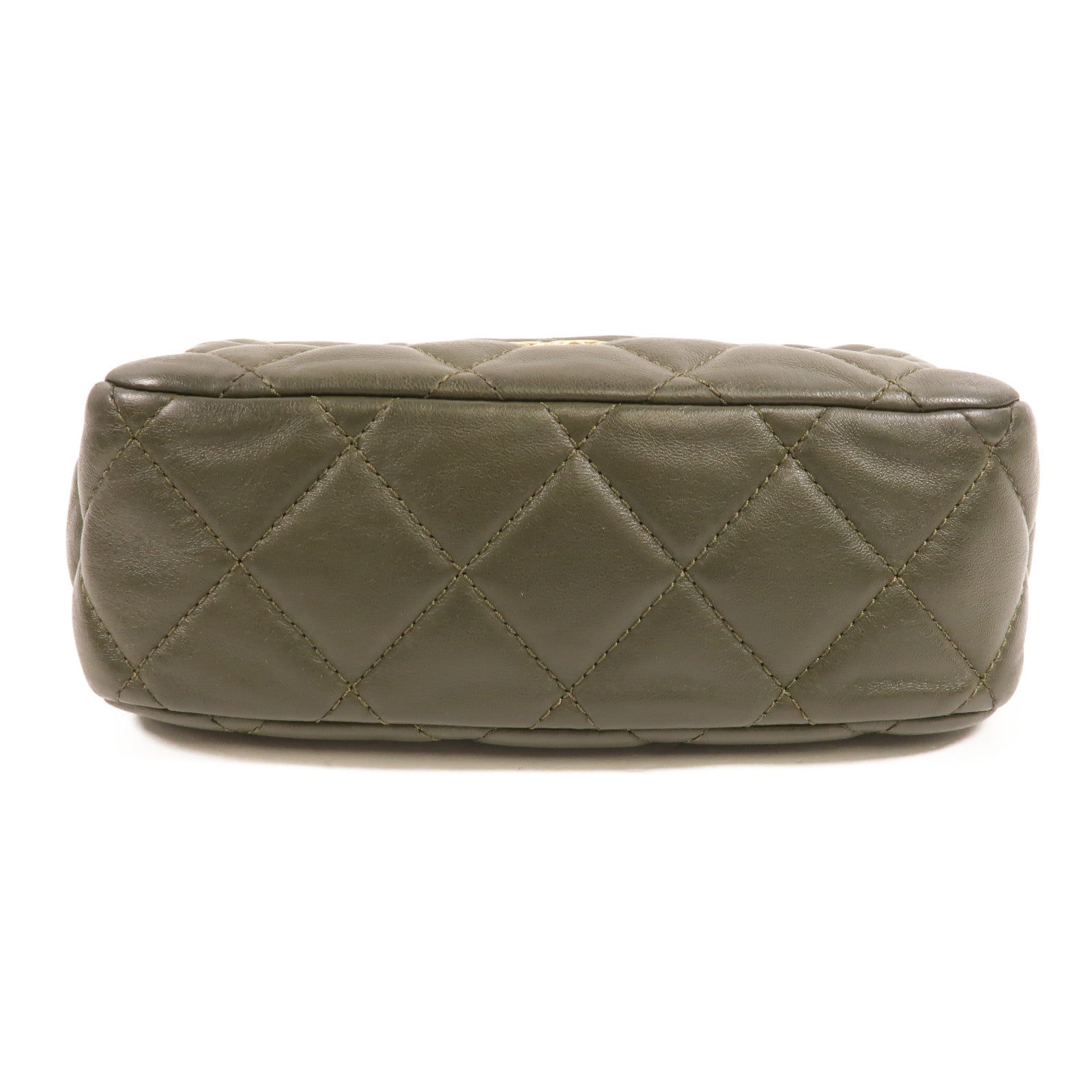 CHANEL 牛皮皮革Camera Bag Gold Ball肩背袋