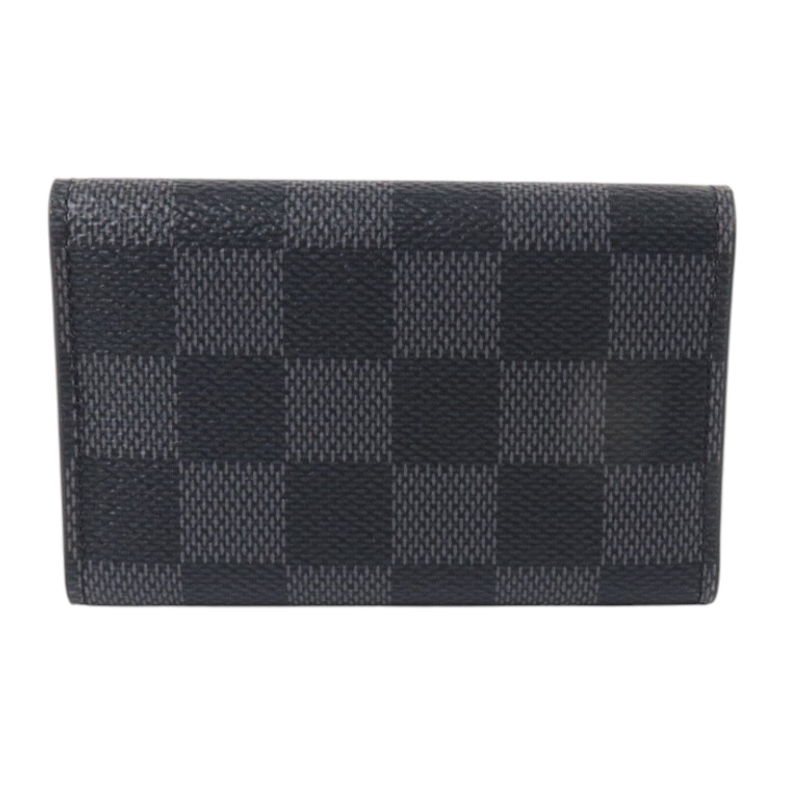LOUIS VUITTON Damier Graphite Key Case 6銀扣鎖匙套