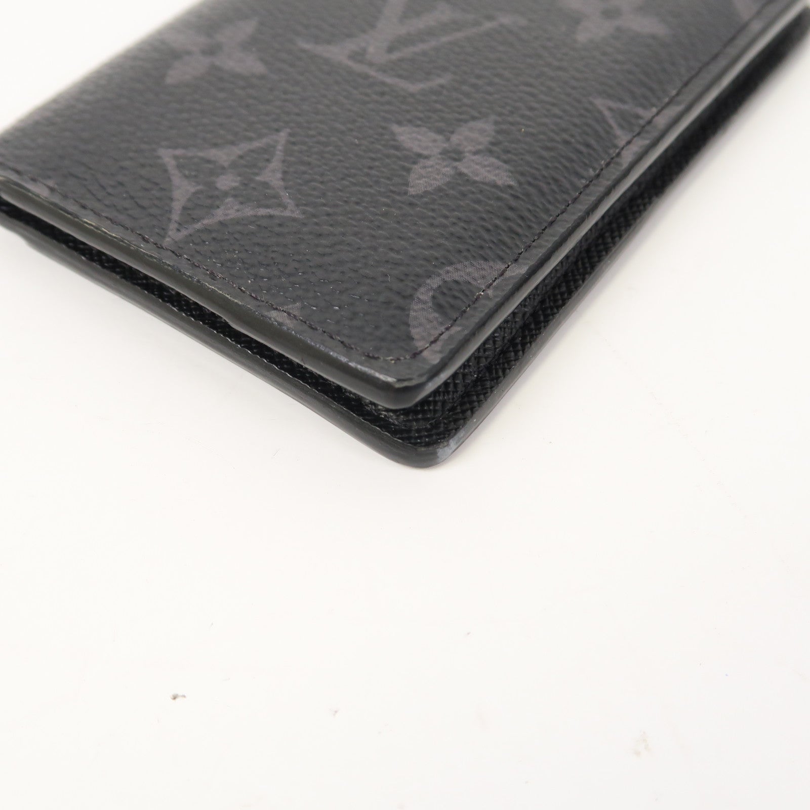 LOUIS VUITTON Monogram Eclipse Card Holder卡片套黑色