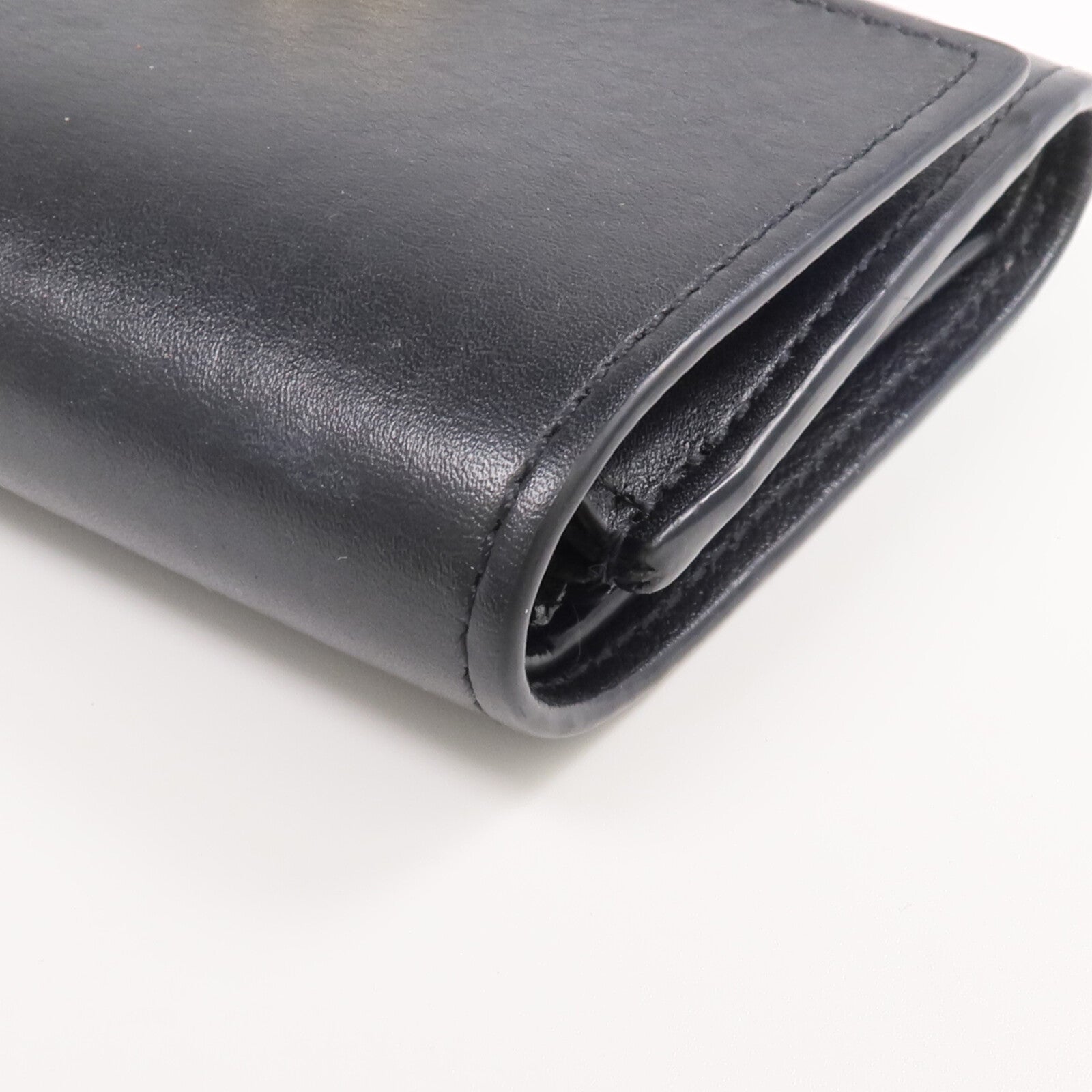 LOEWE 牛皮皮革Pebble Small Vertical Wallet金扣錢包