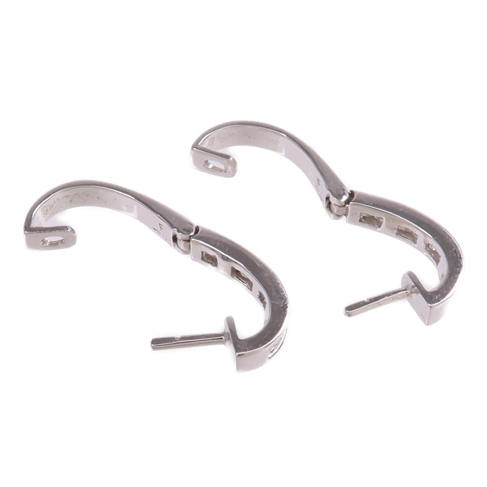 JEWELRY 18K白金Diamond Earrings鑽石耳環
