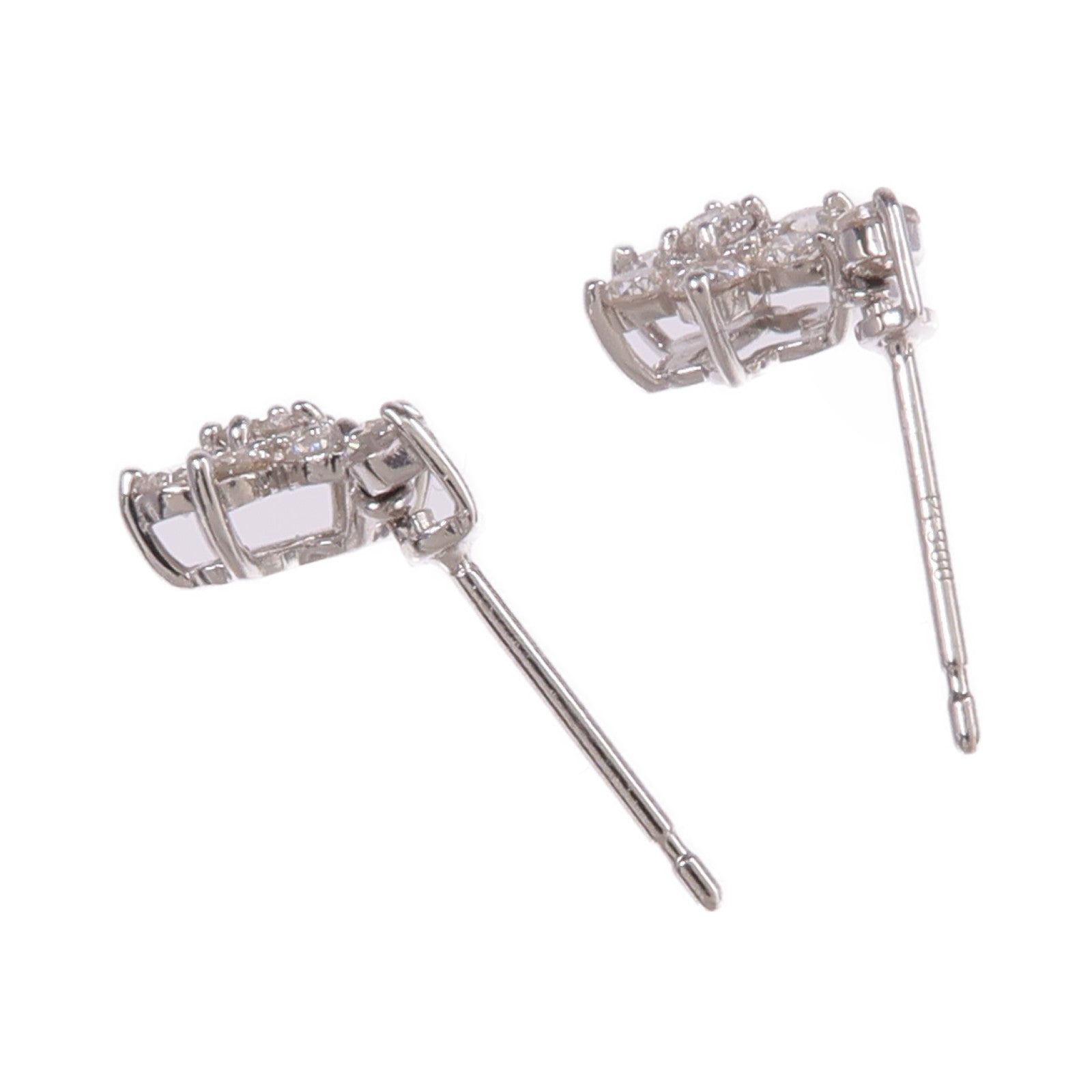 JEWELRY 【激減優惠】PT900/PT950鉑金/18K白金Diamond Earrings鑽石耳環