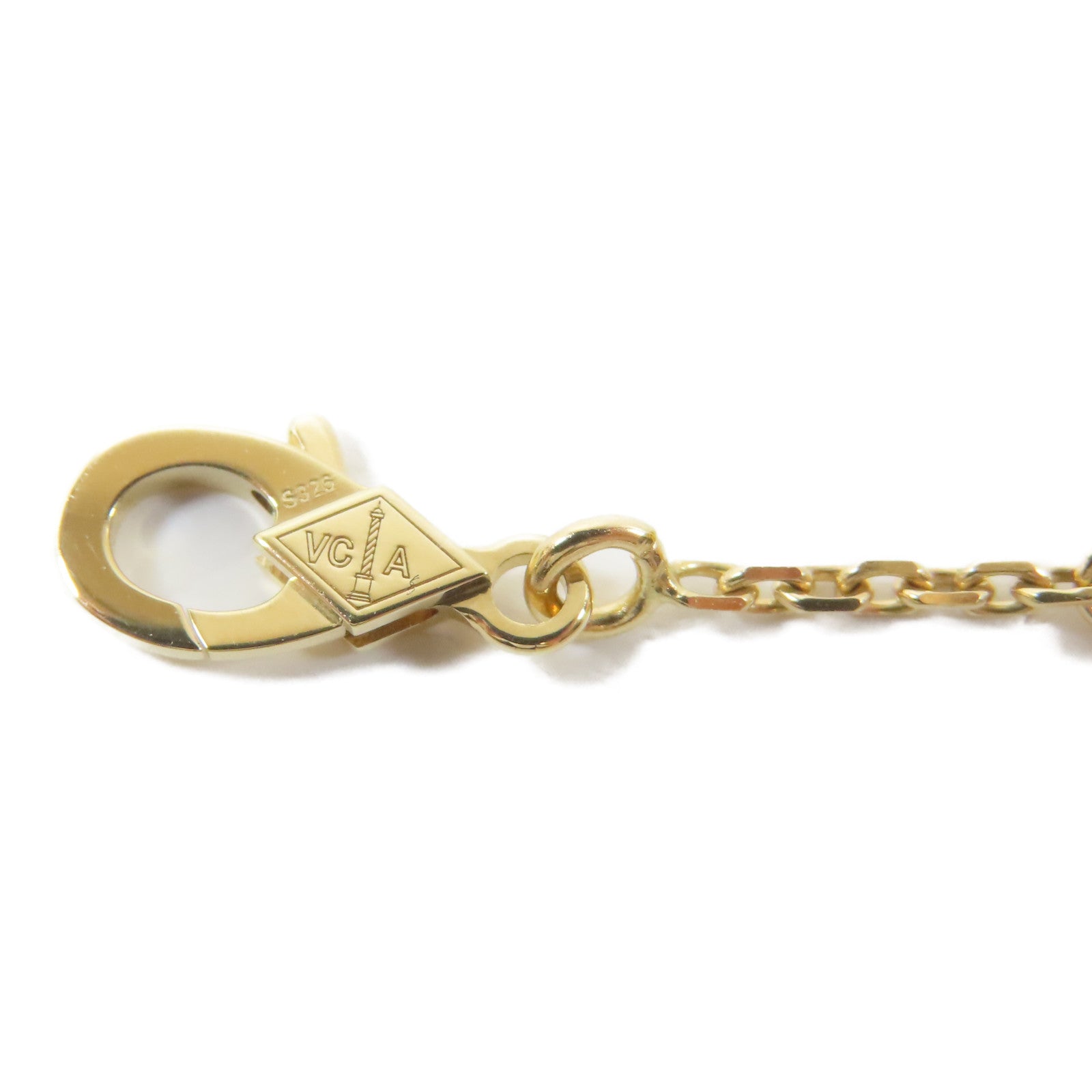 Van Cleef & Arpels 18K黃金Vintage Alhambra項鍊#42cm