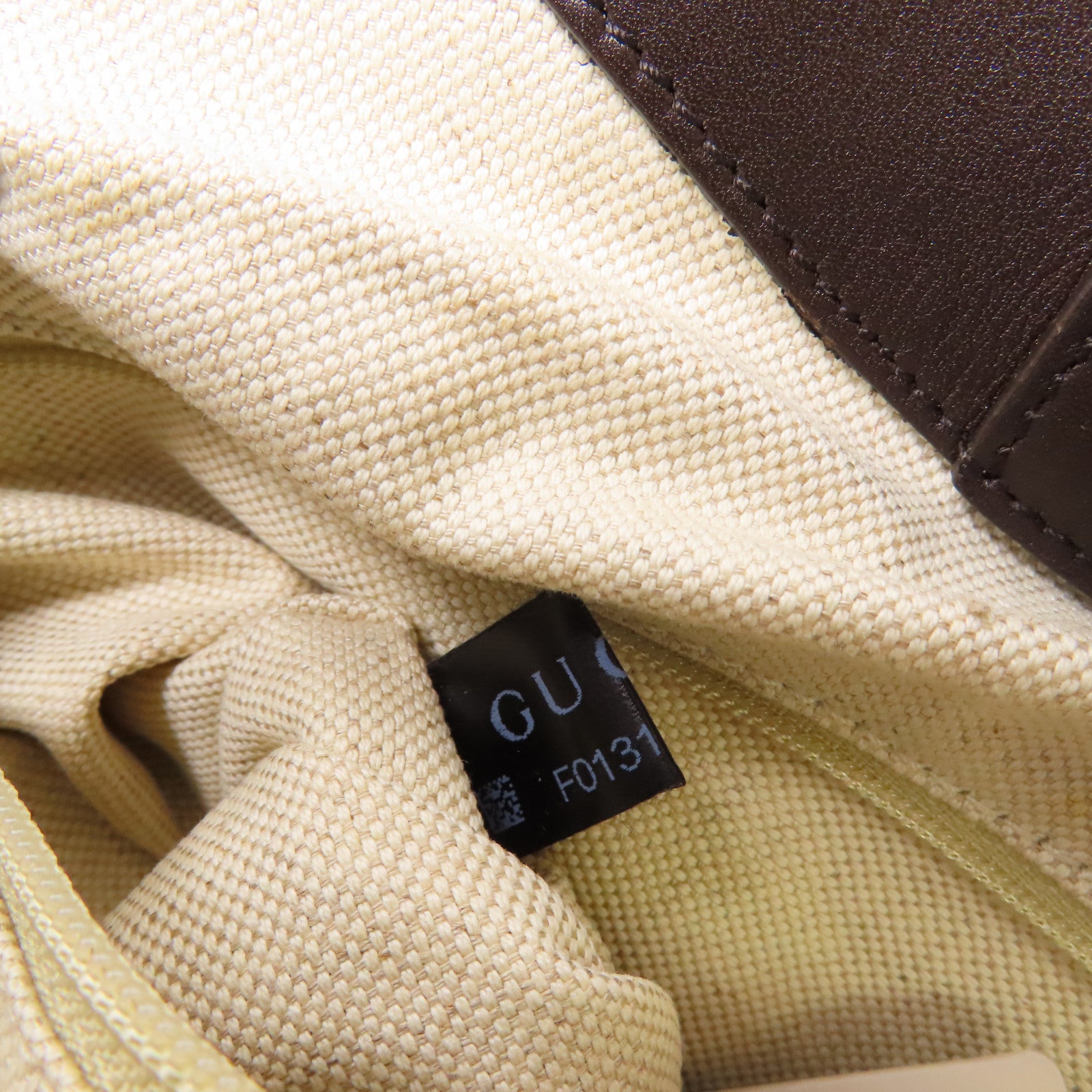 GUCCI 帆布Handbag金扣手挽袋