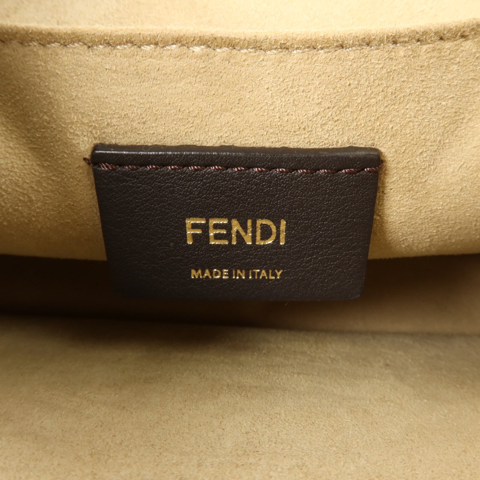FENDI 牛皮皮革Kan I手挽肩背兩用袋