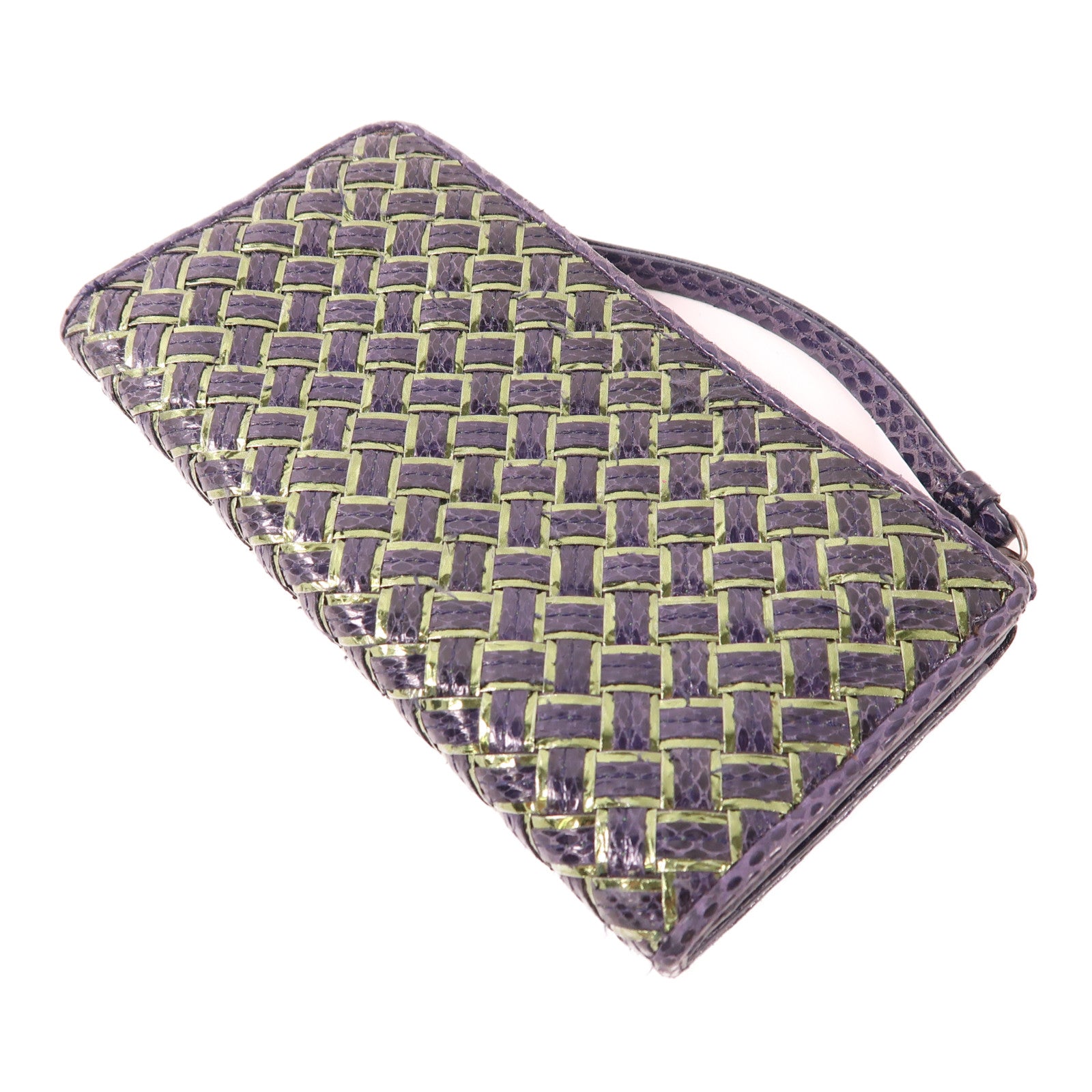 BOTTEGA VENETA 皮革Zipper Long Wallet長錢包