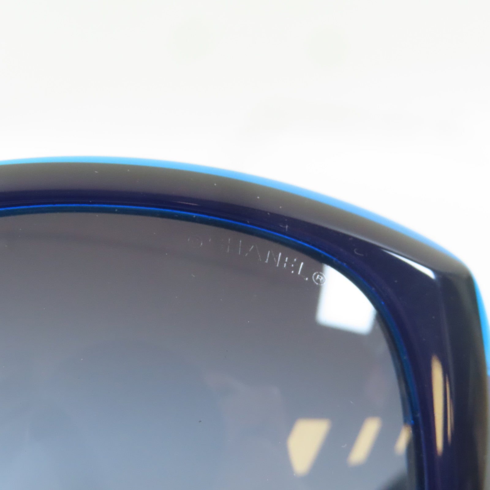 CHANEL PVC Sunglasses太陽眼鏡紫色/藍色