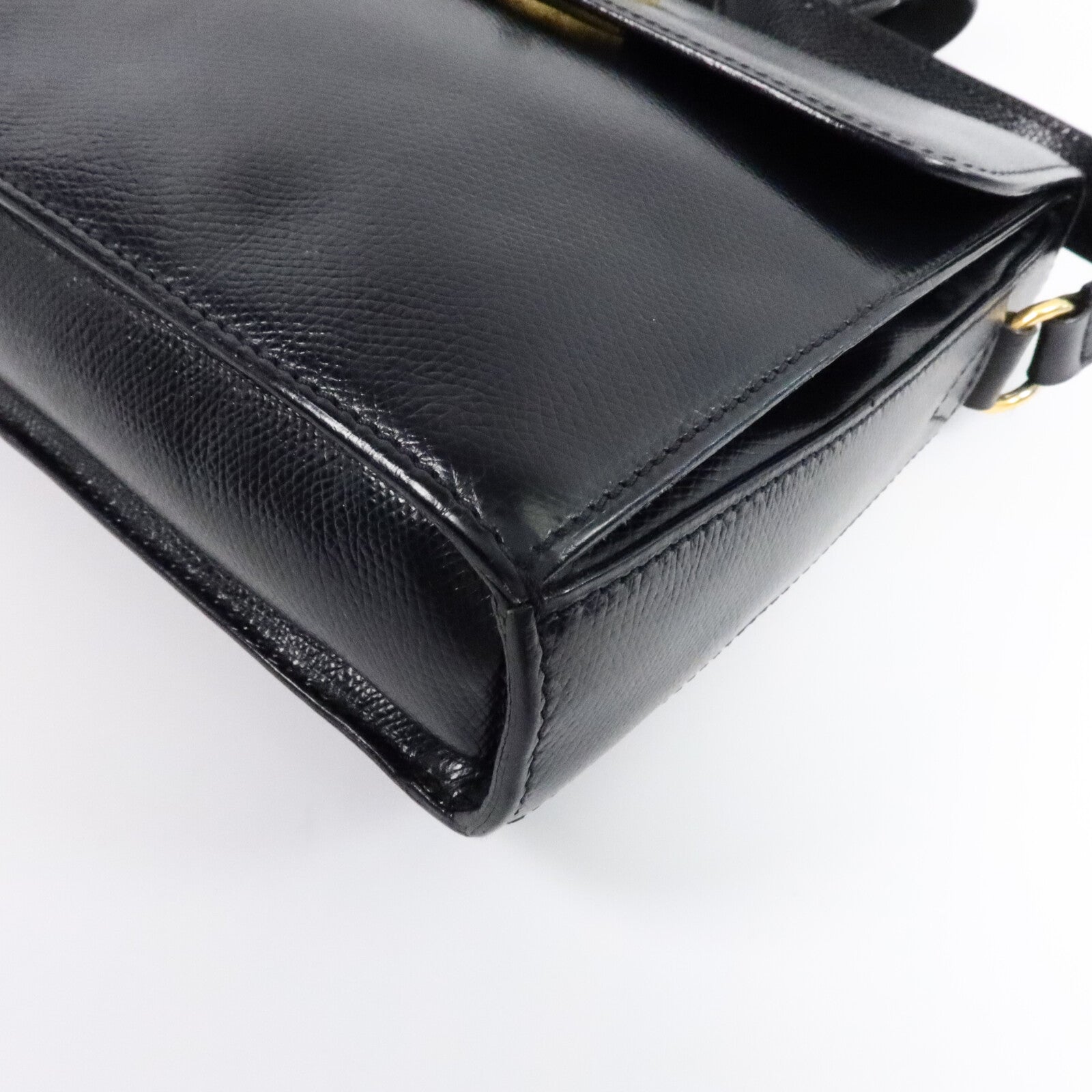 CELINE 牛皮皮革Vintage Shoulder Bag肩背袋
