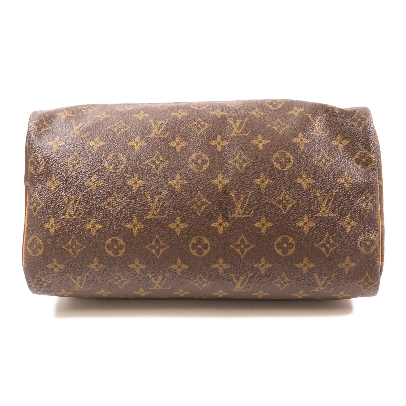 LOUIS VUITTON Monogram Speedy 35金扣手挽袋