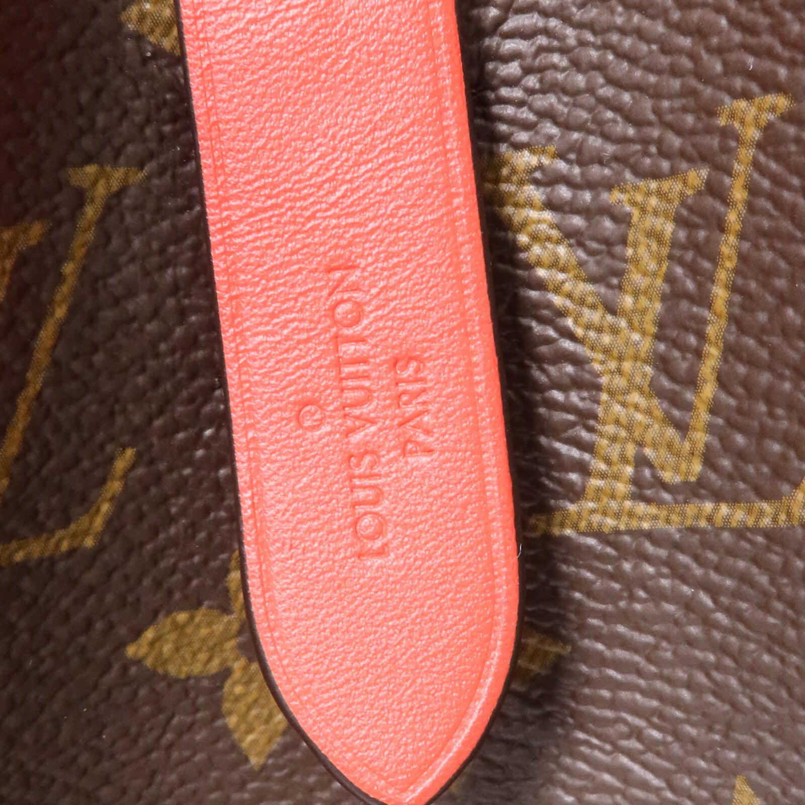 LOUIS VUITTON Monogram Neo Noe Bucket Bag金扣肩背袋Coquelicot