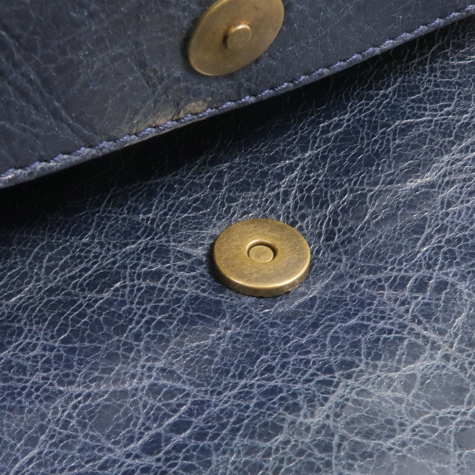 BALENCIAGA 牛皮皮革Clutch金扣手拿包