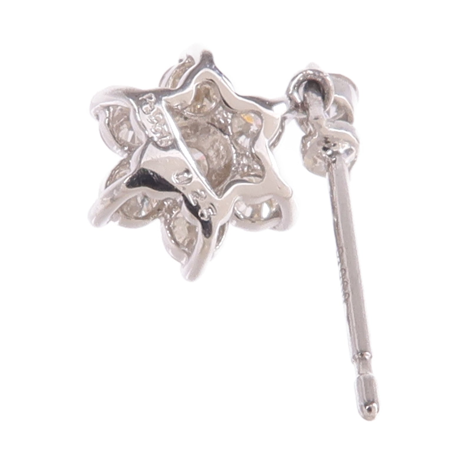 JEWELRY 【激減優惠】PT900/PT950鉑金/18K白金Diamond Earrings鑽石耳環