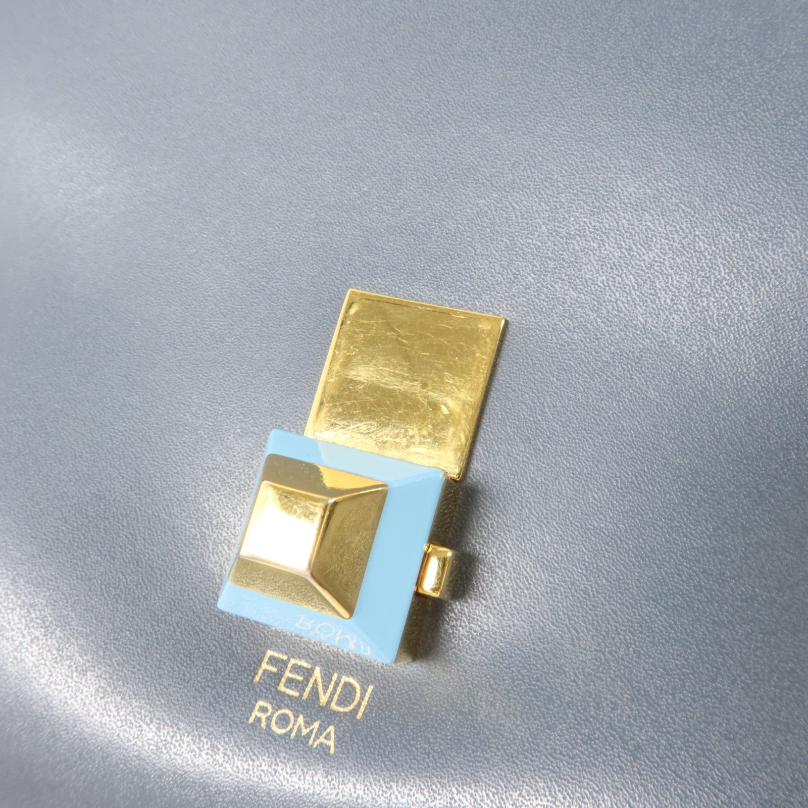 FENDI 牛皮皮革Kan I手挽肩背兩用袋