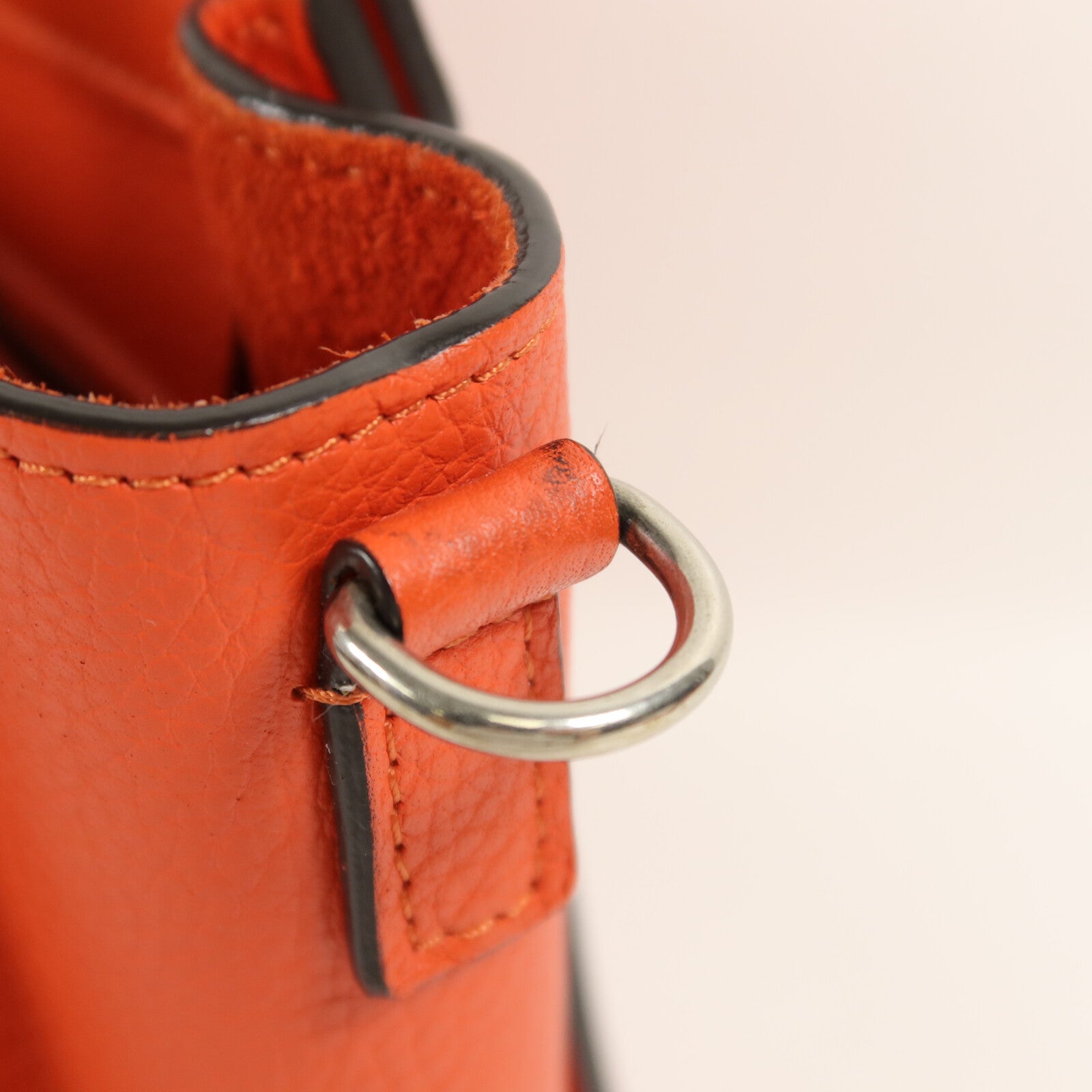 CELINE 牛皮皮革Nano Luggage手挽肩背兩用袋